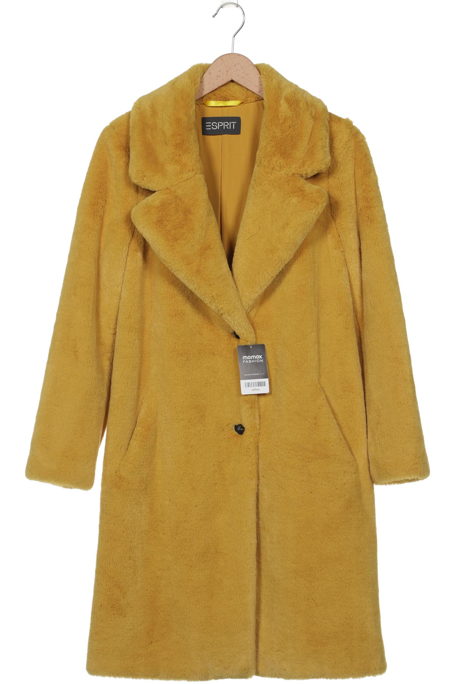 

Esprit Damen Mantel, gelb, Gr. 36