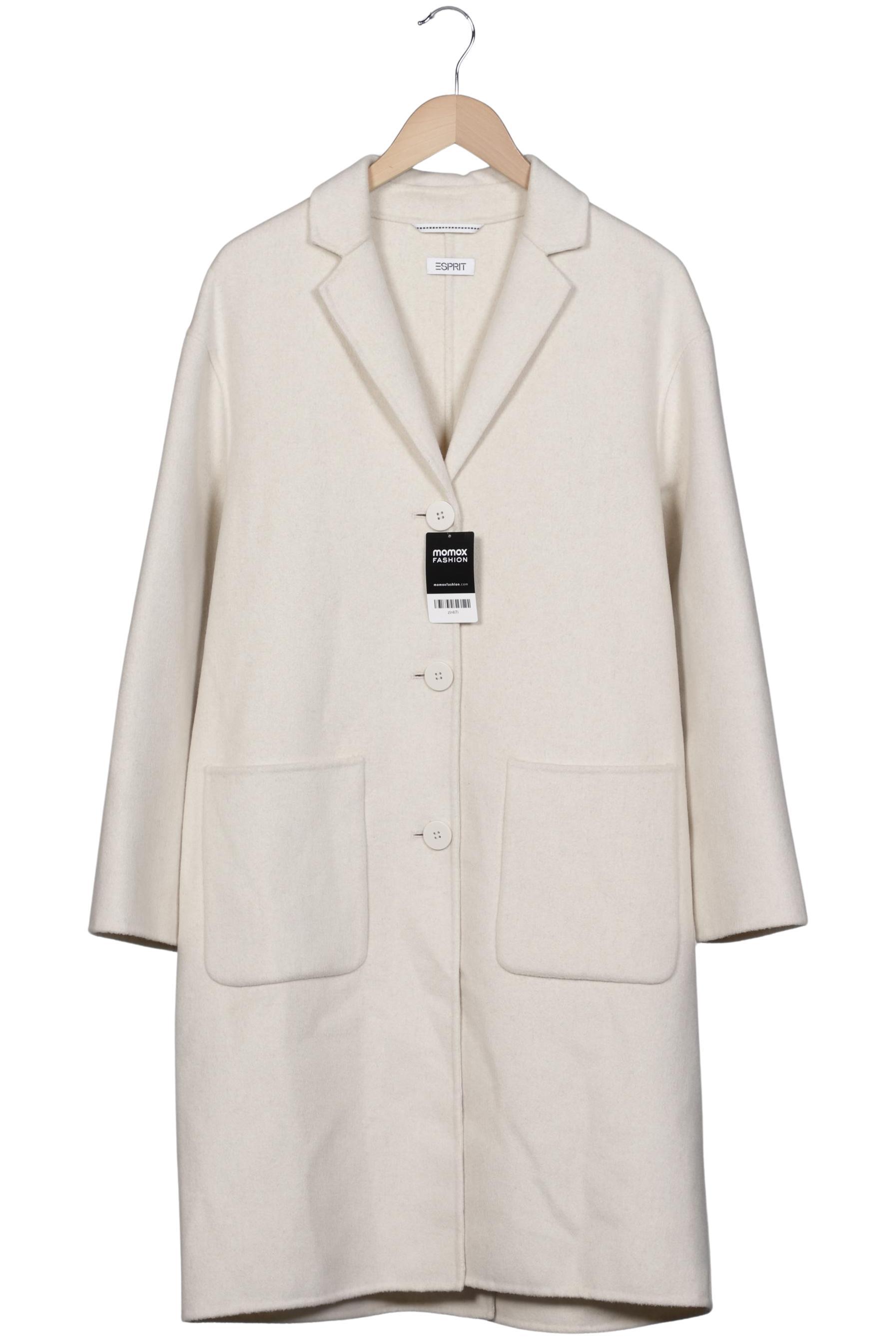 

Esprit Damen Mantel, cremeweiß, Gr. 38