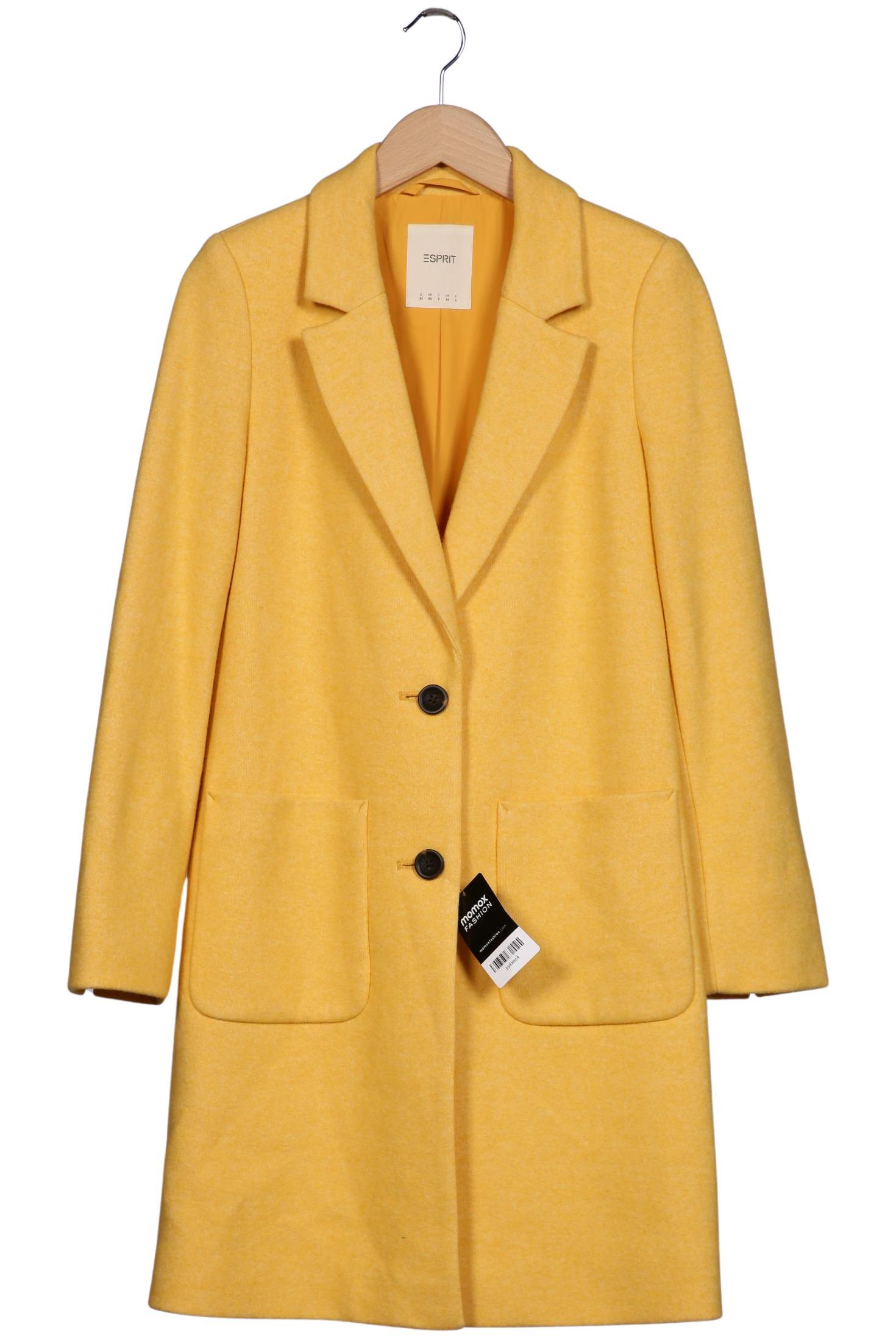 

Esprit Damen Mantel, gelb, Gr. 34