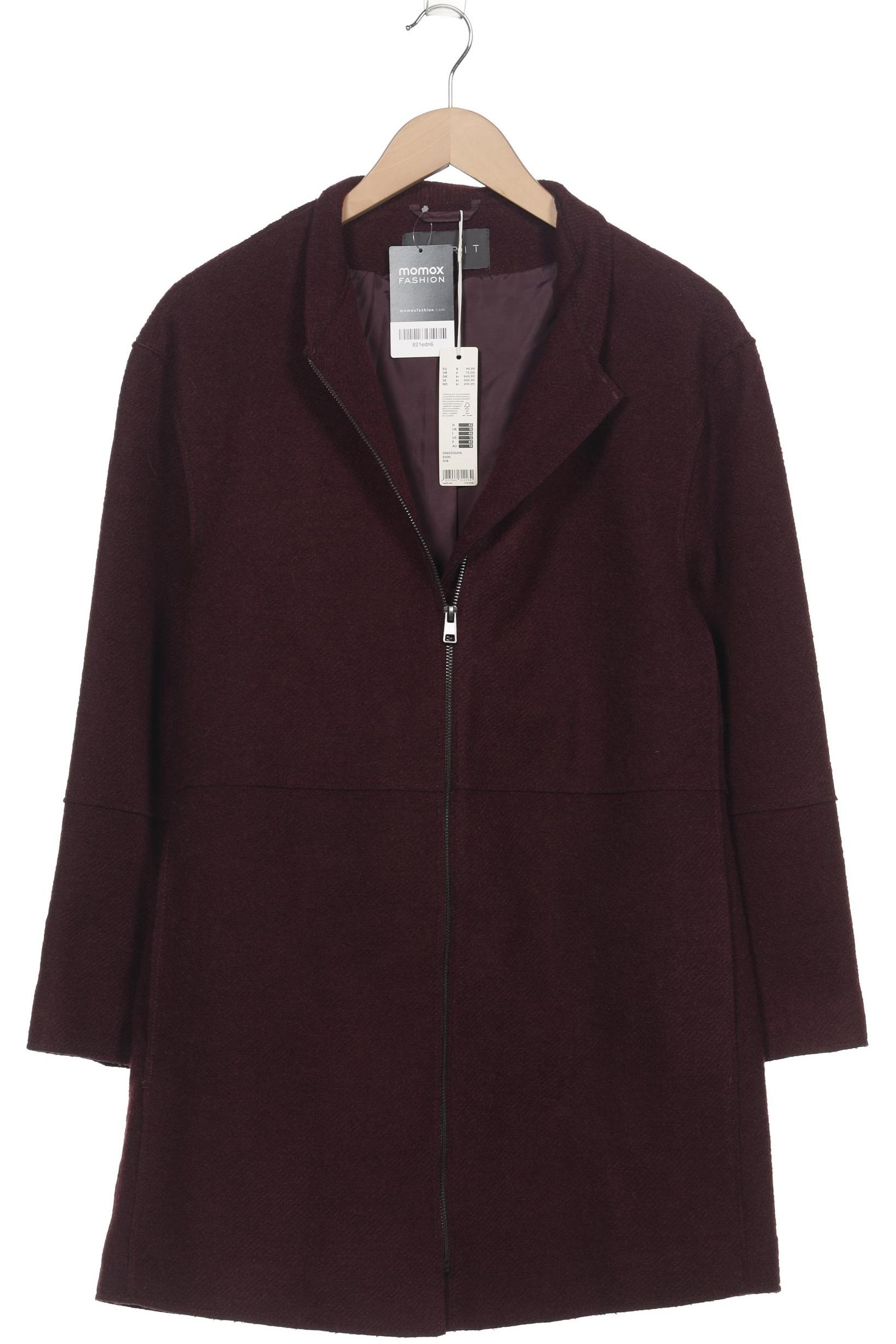 

Esprit Damen Mantel, bordeaux, Gr. 42