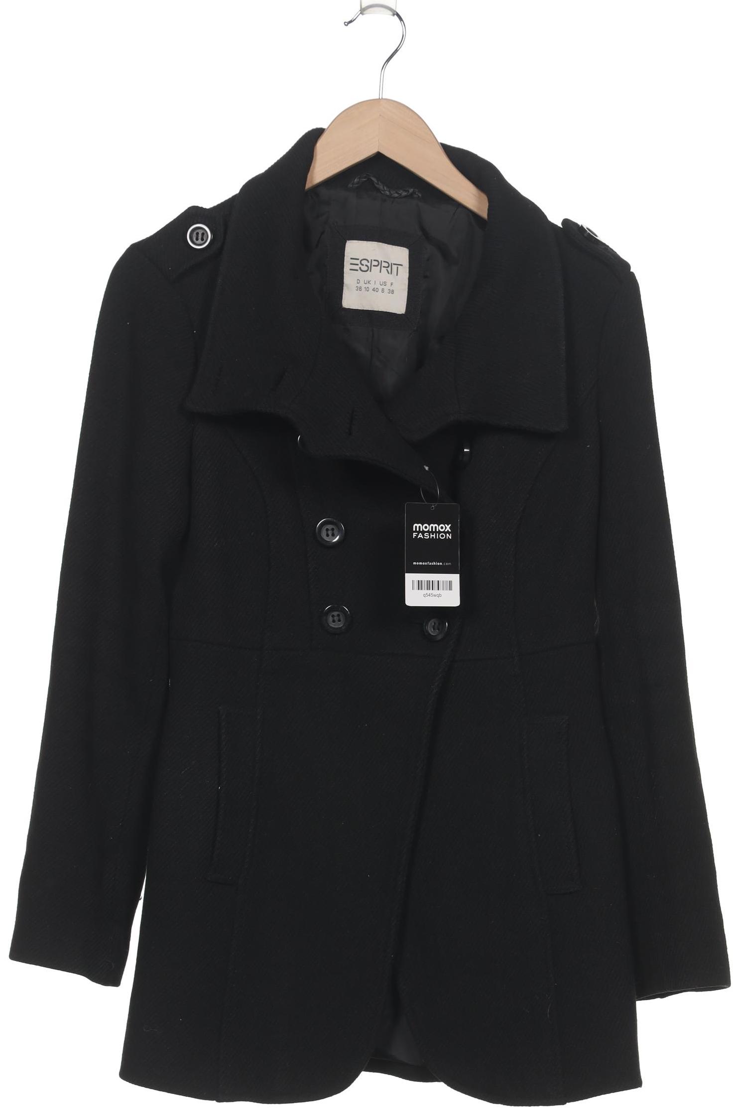 

Esprit Damen Mantel, schwarz, Gr. 36