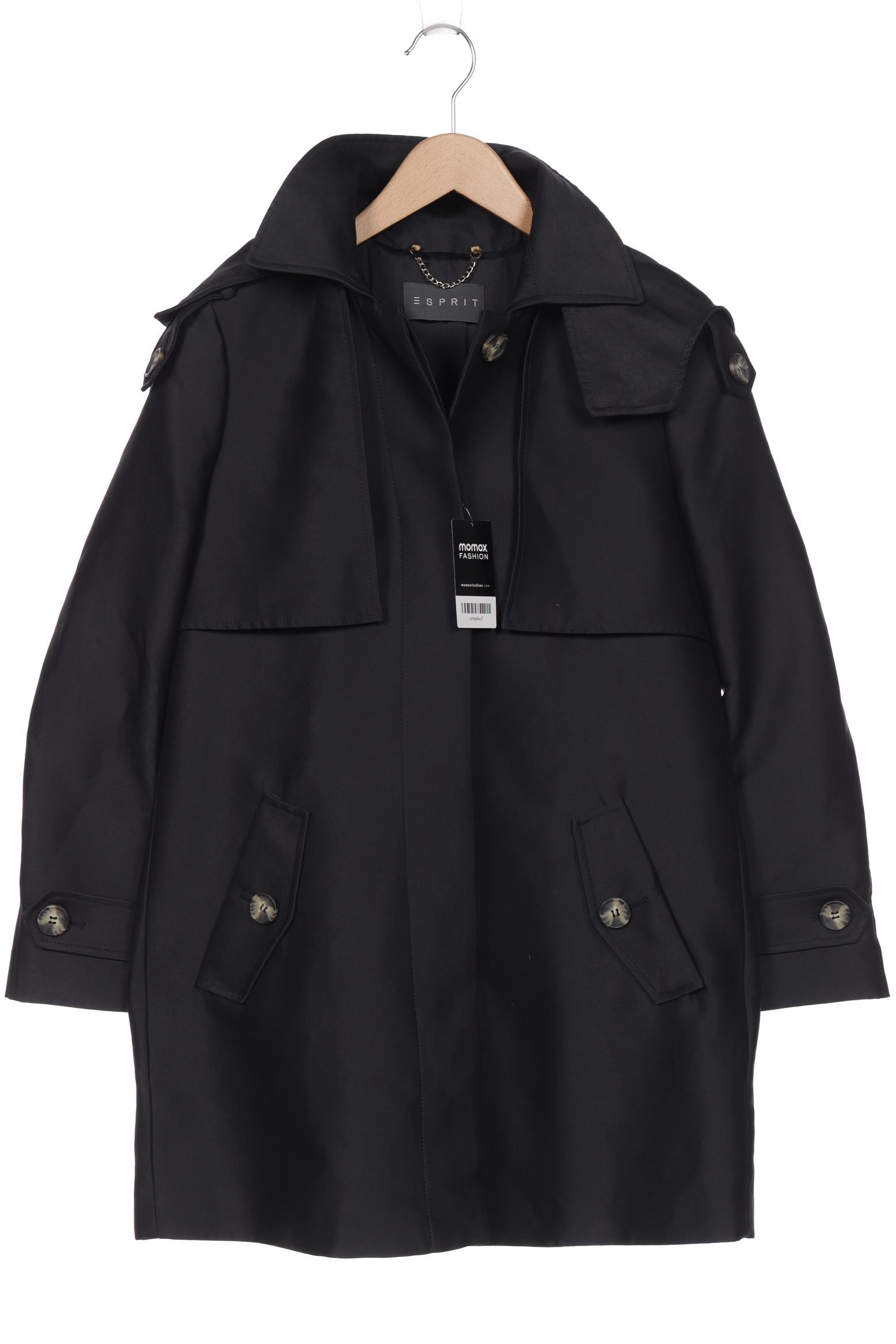 

Esprit Damen Mantel, schwarz, Gr. 34