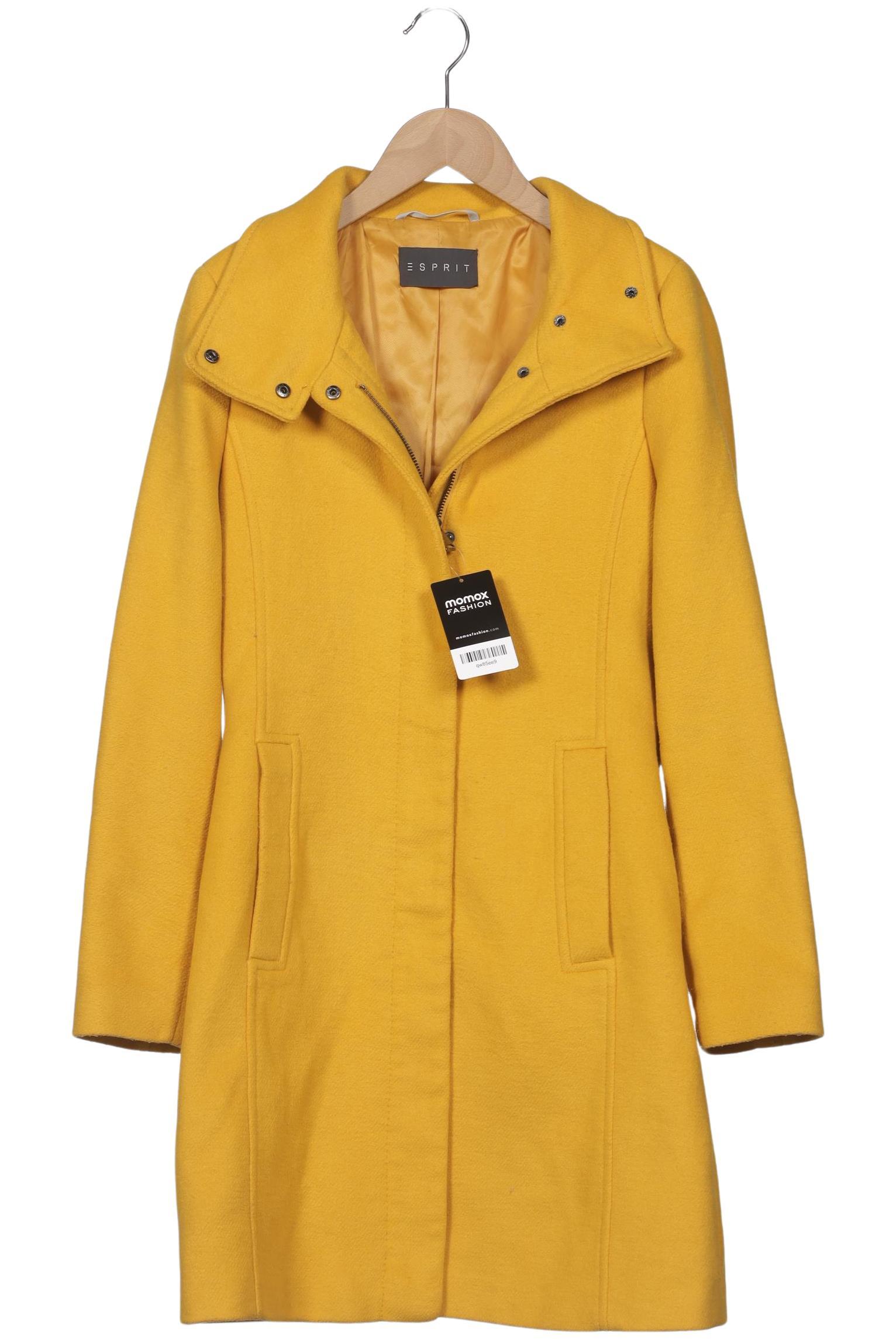 

Esprit Damen Mantel, gelb, Gr. 34