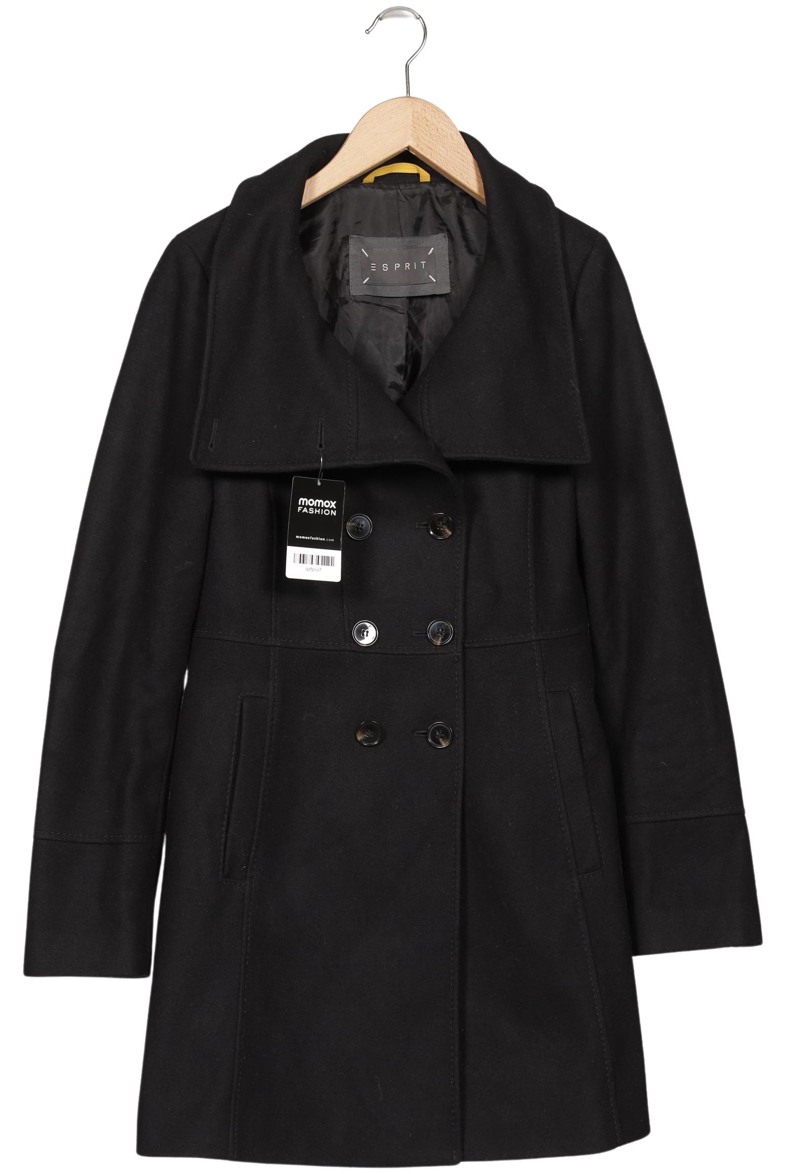 

Esprit Damen Mantel, schwarz, Gr. 34