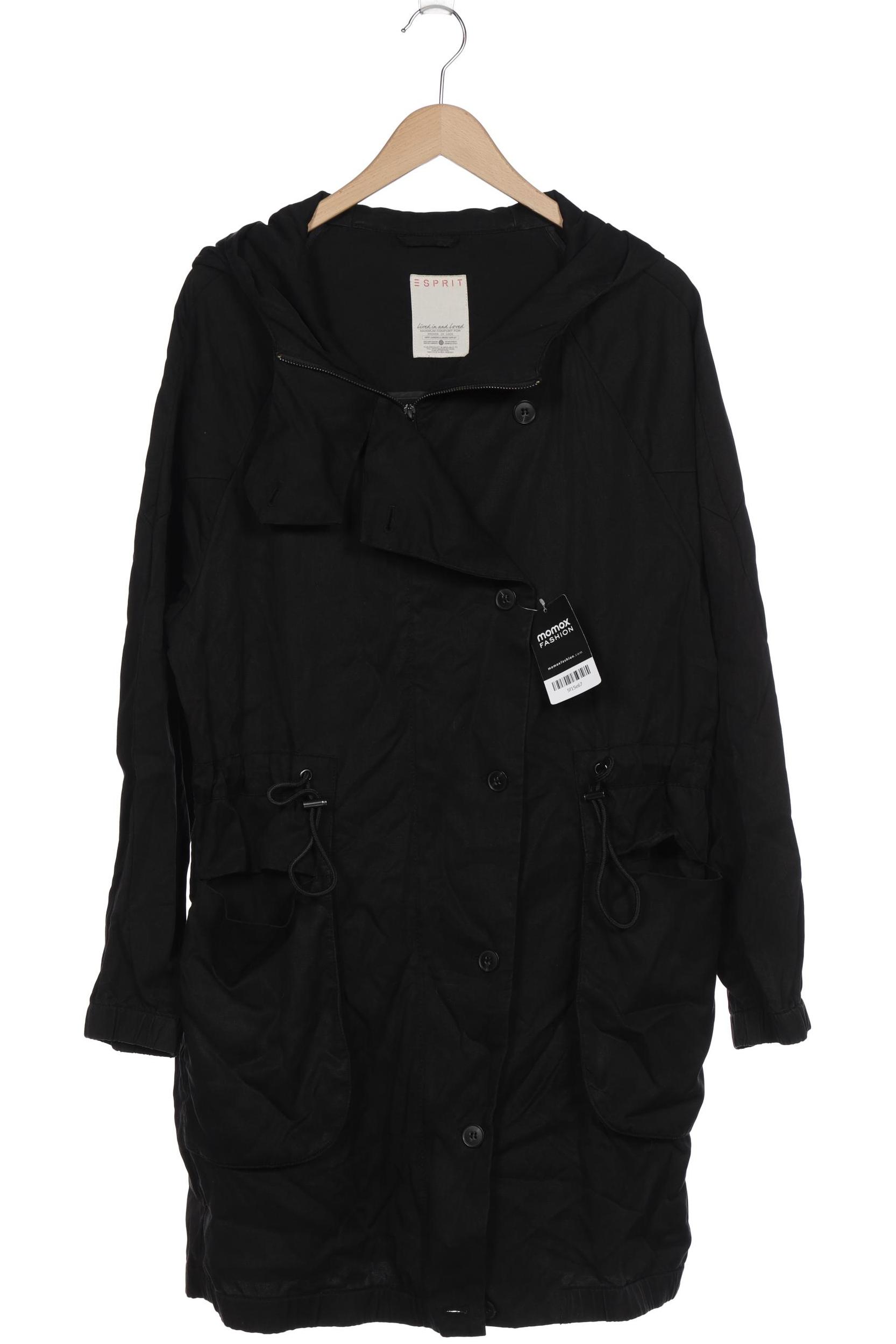 

Esprit Damen Mantel, schwarz, Gr. 42