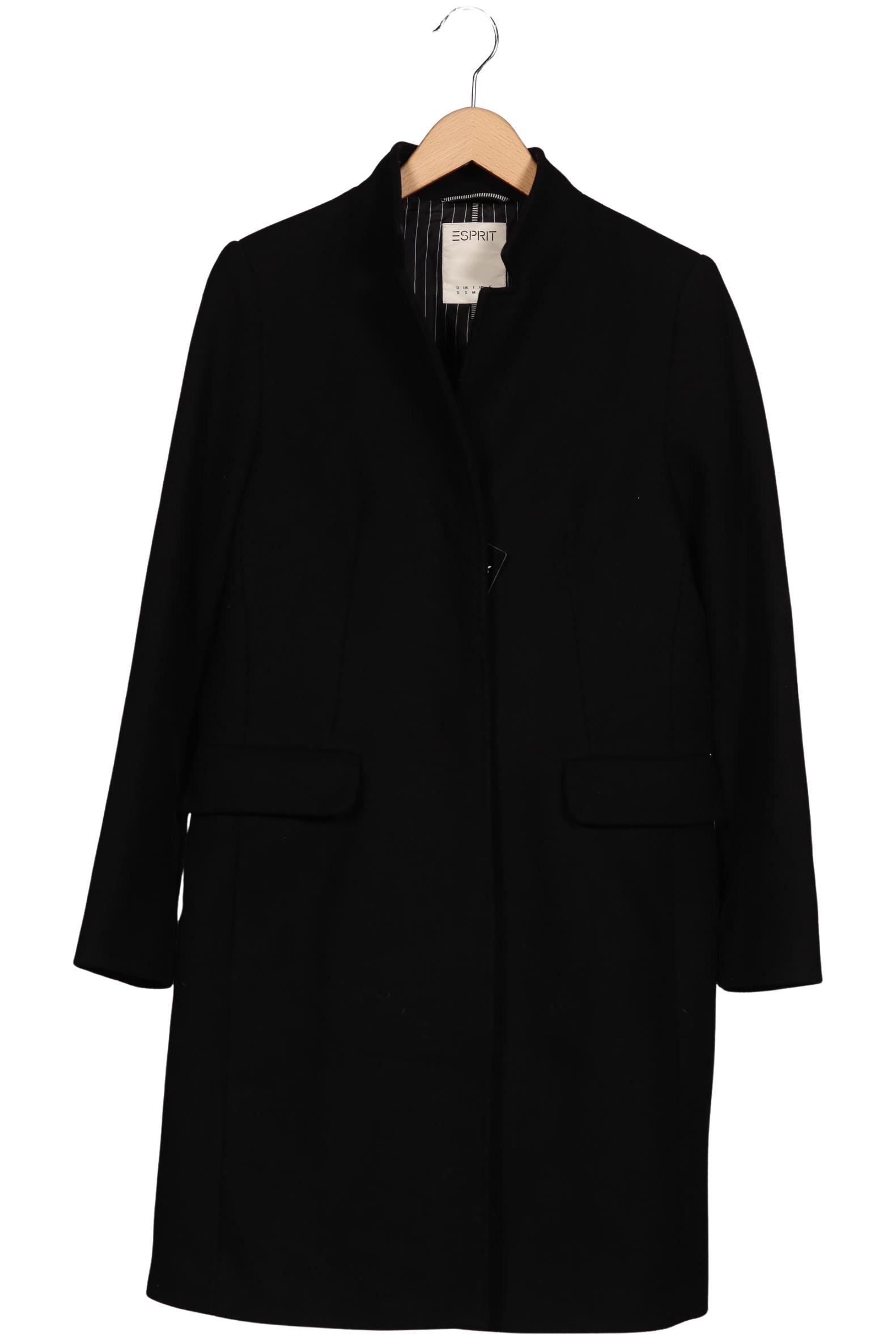 

Esprit Damen Mantel, schwarz, Gr. 36