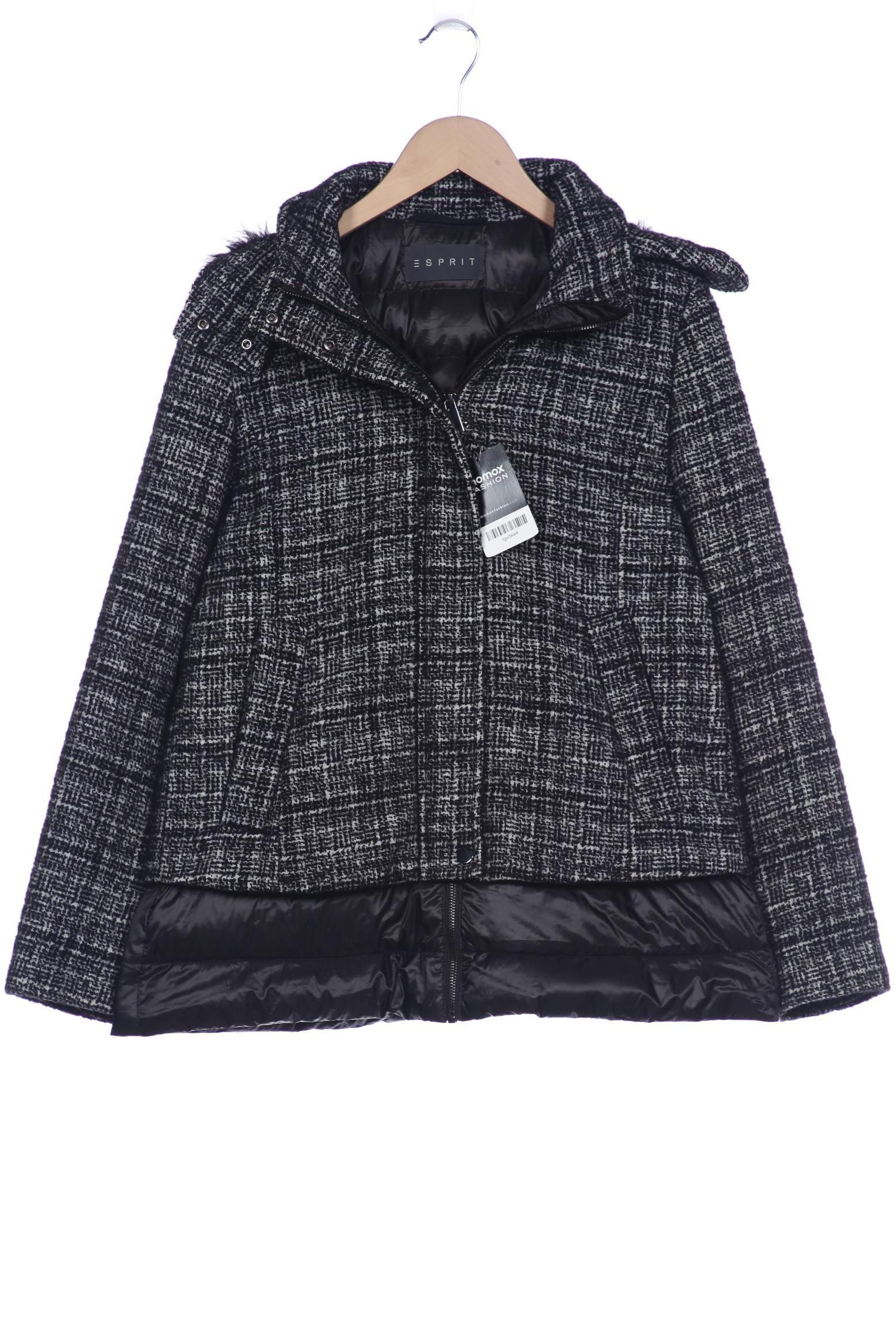 

Esprit Damen Mantel, schwarz, Gr. 36