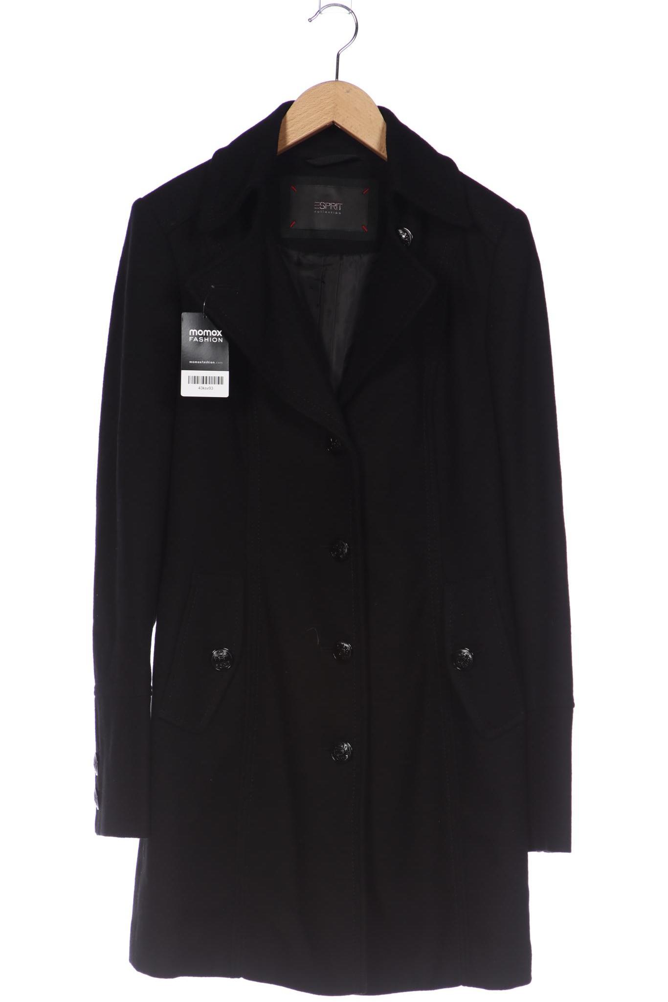 

Esprit Damen Mantel, schwarz, Gr. 36