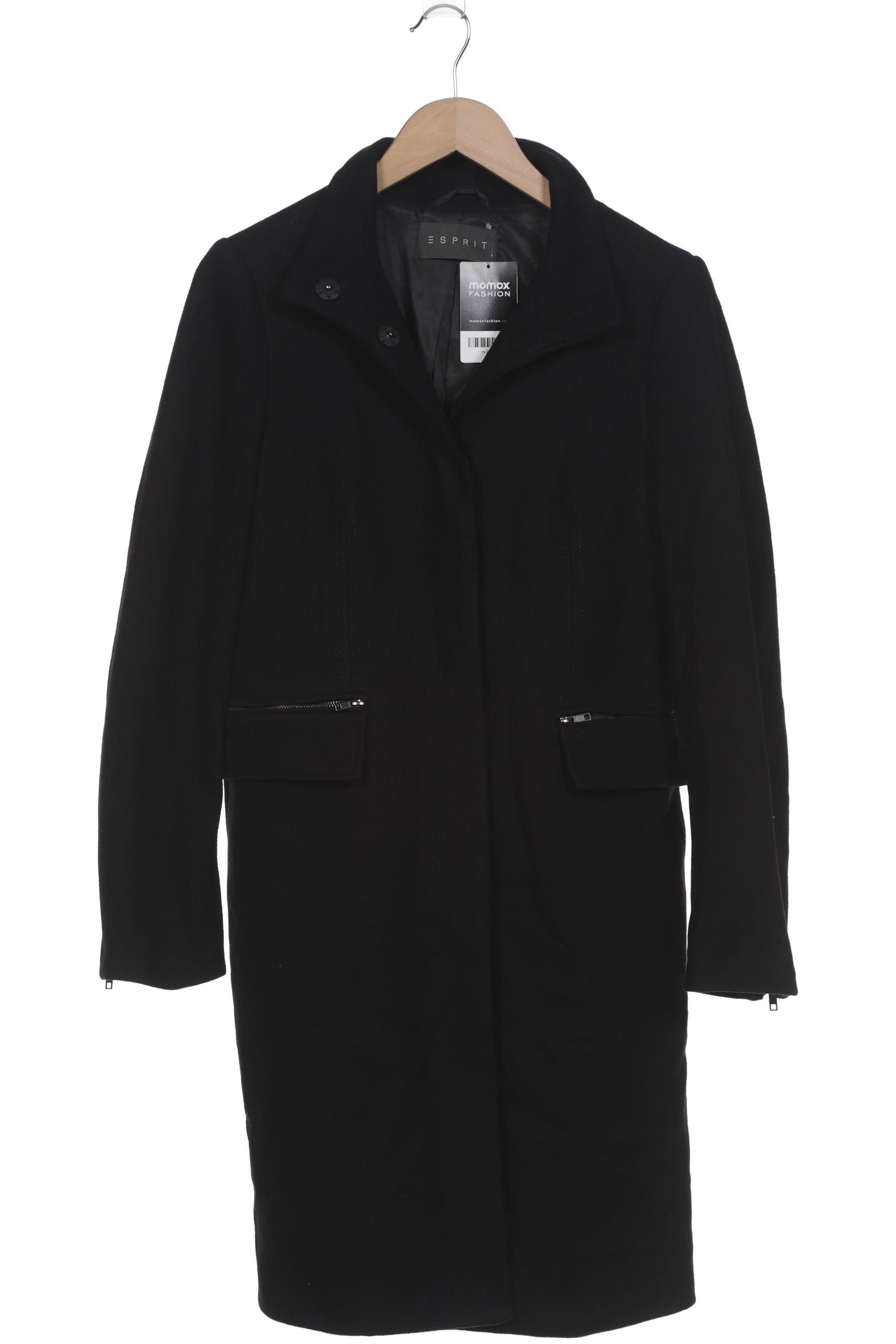 

Esprit Damen Mantel, schwarz, Gr. 38