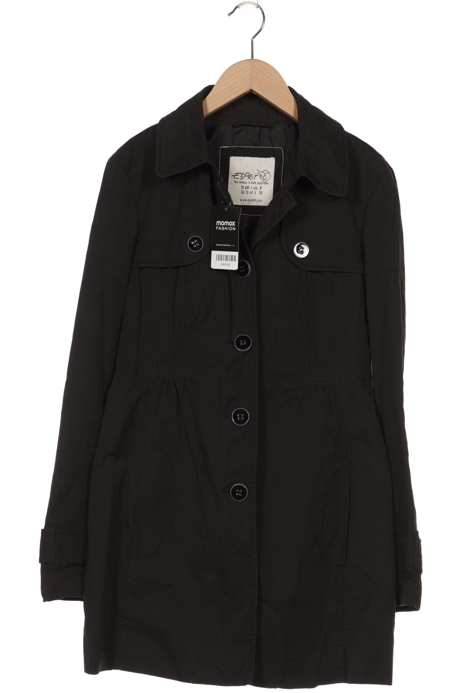 

Esprit Damen Mantel, schwarz, Gr. 36