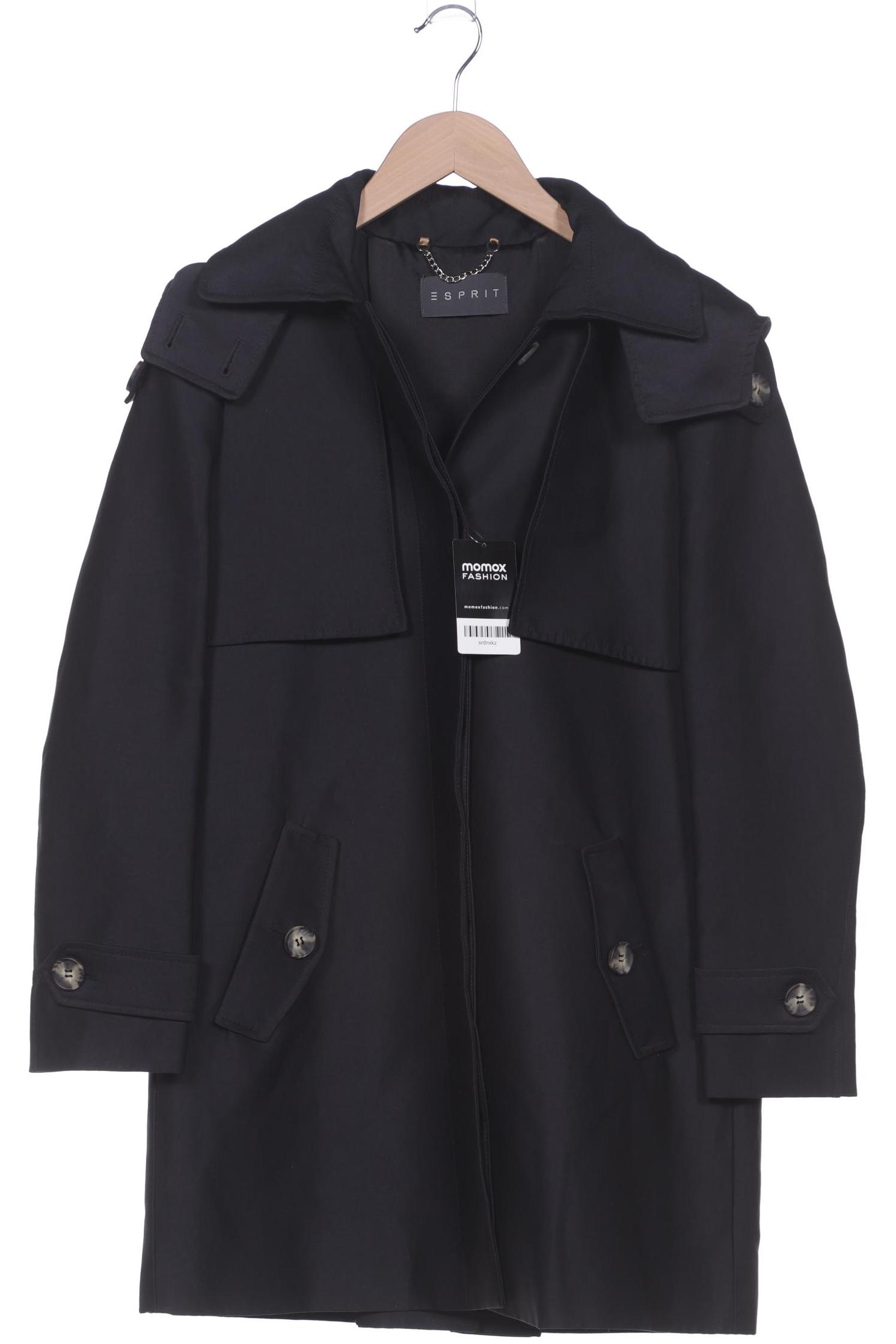 

Esprit Damen Mantel, schwarz, Gr. 36