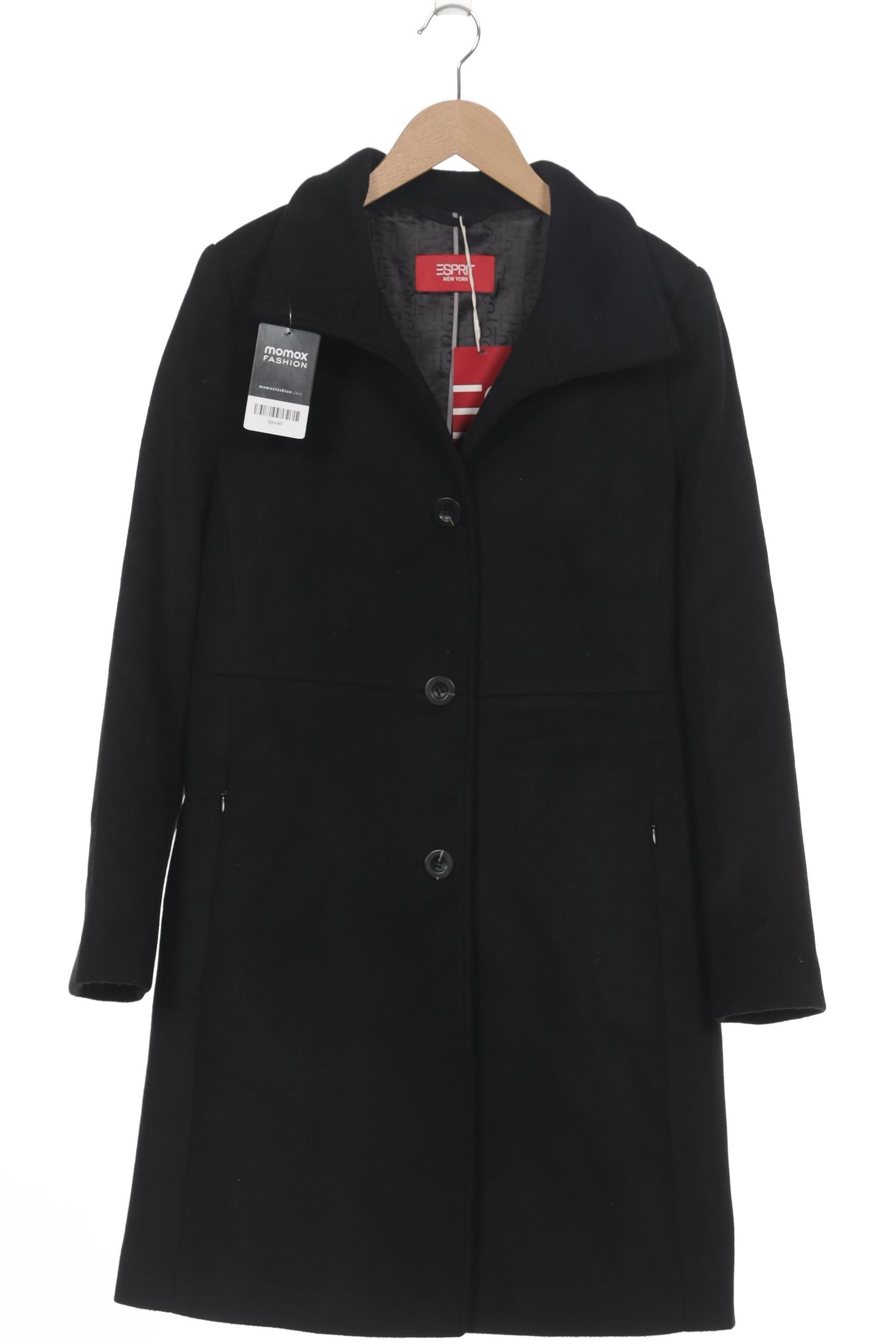 

Esprit Damen Mantel, schwarz, Gr. 38