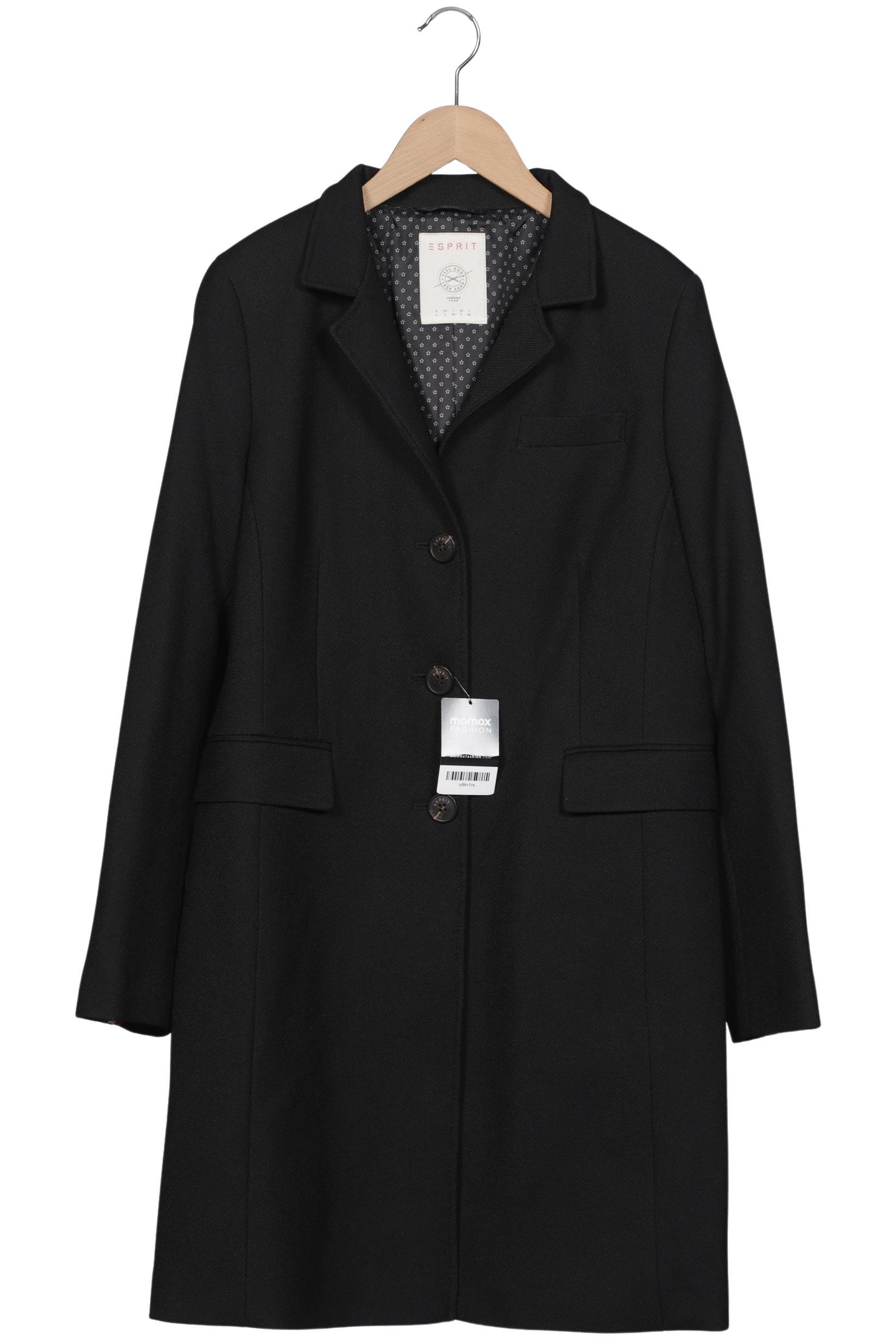 

Esprit Damen Mantel, schwarz, Gr. 42