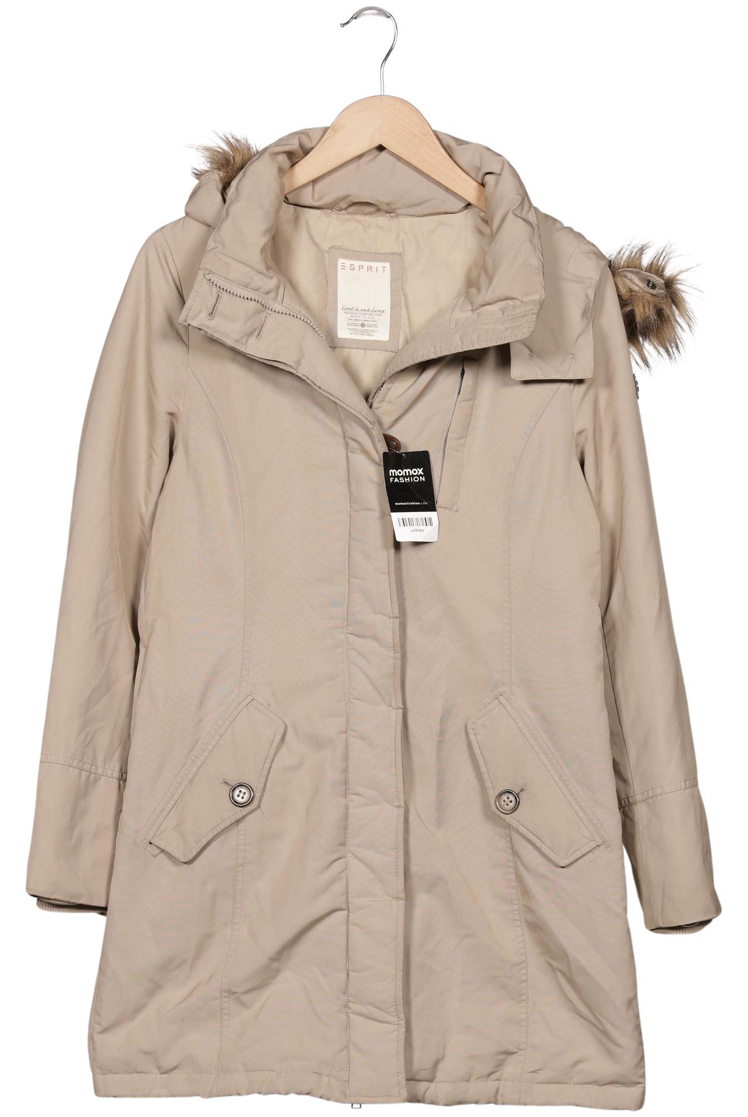 

Esprit Damen Mantel, beige, Gr. 34