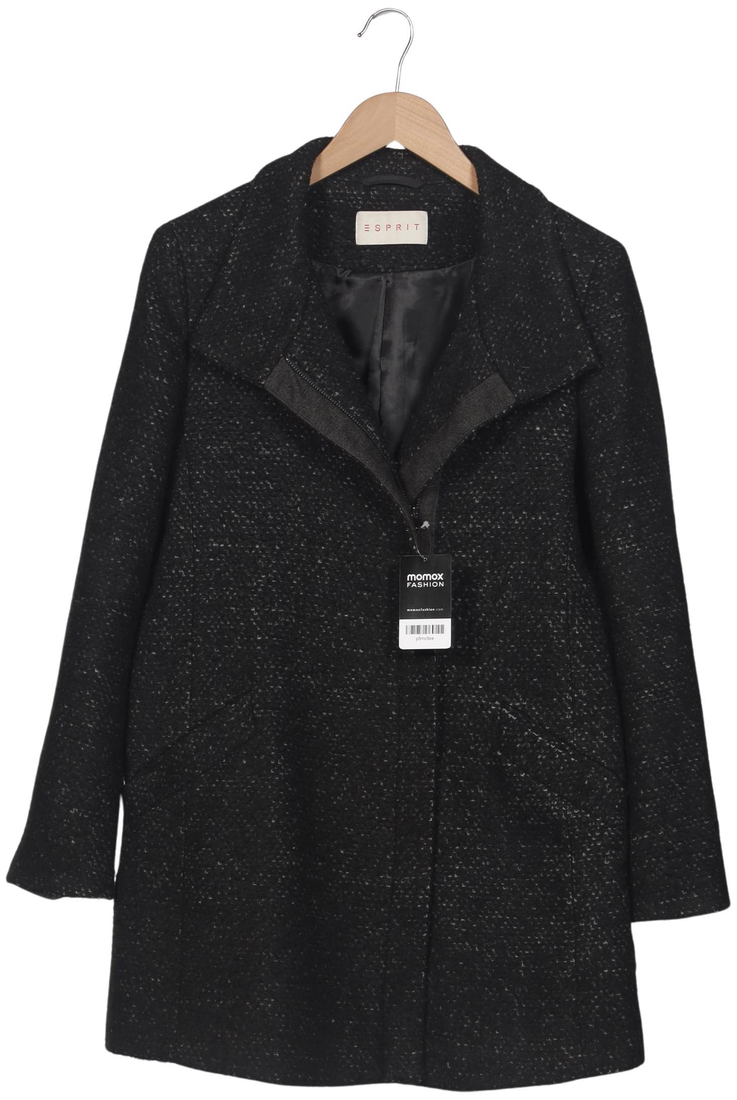 

Esprit Damen Mantel, schwarz, Gr. 38