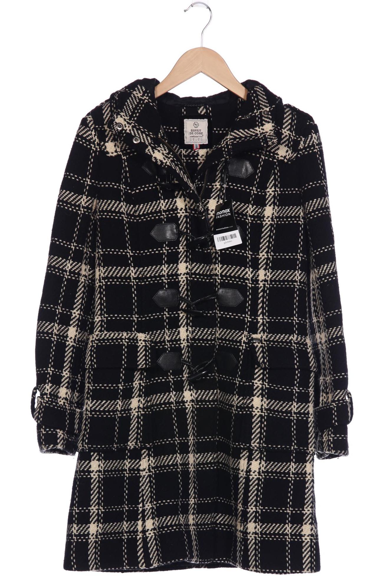 

Esprit Damen Mantel, schwarz, Gr. 38