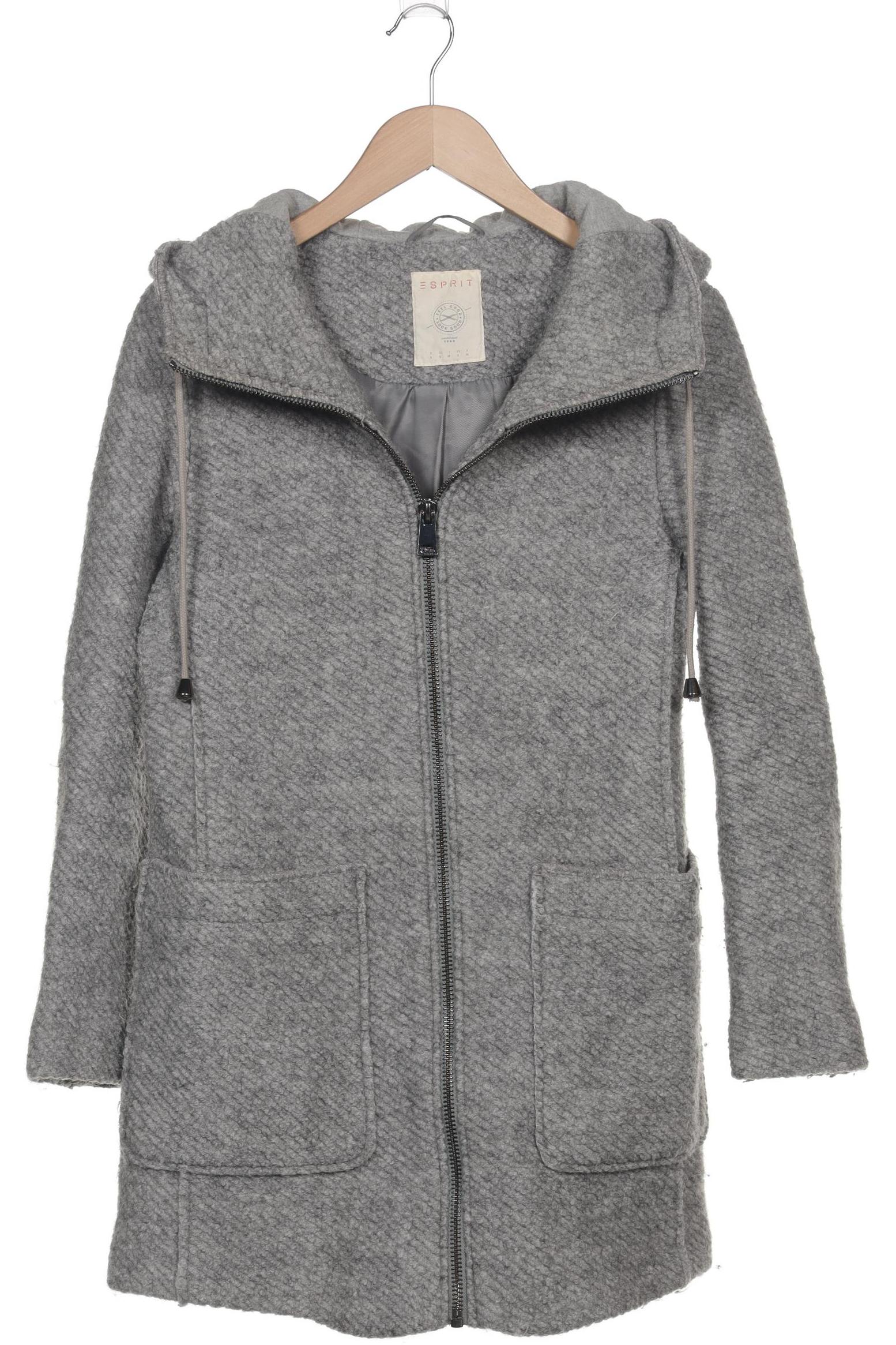 

Esprit Damen Mantel, grau, Gr. 36