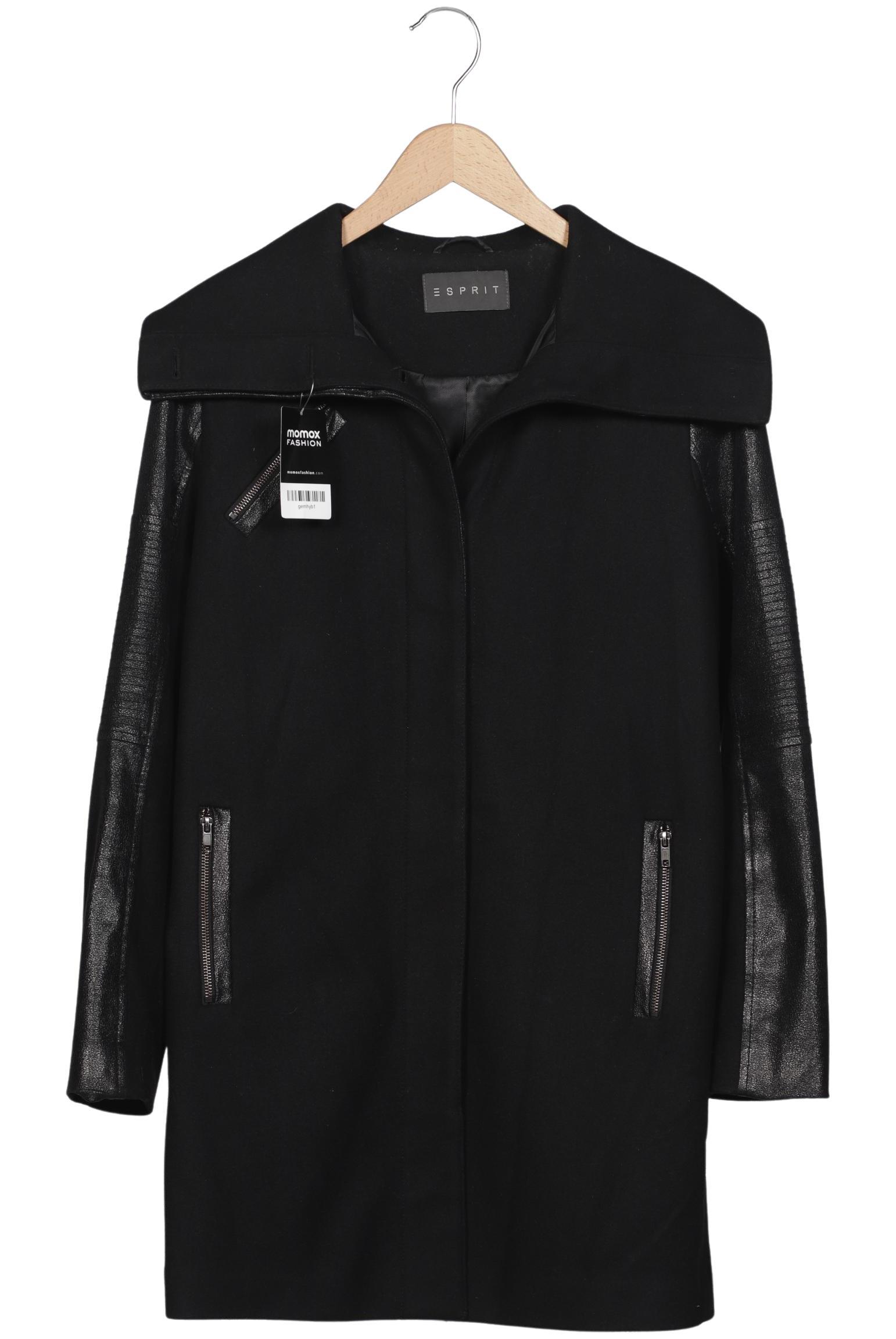 

Esprit Damen Mantel, schwarz, Gr. 38