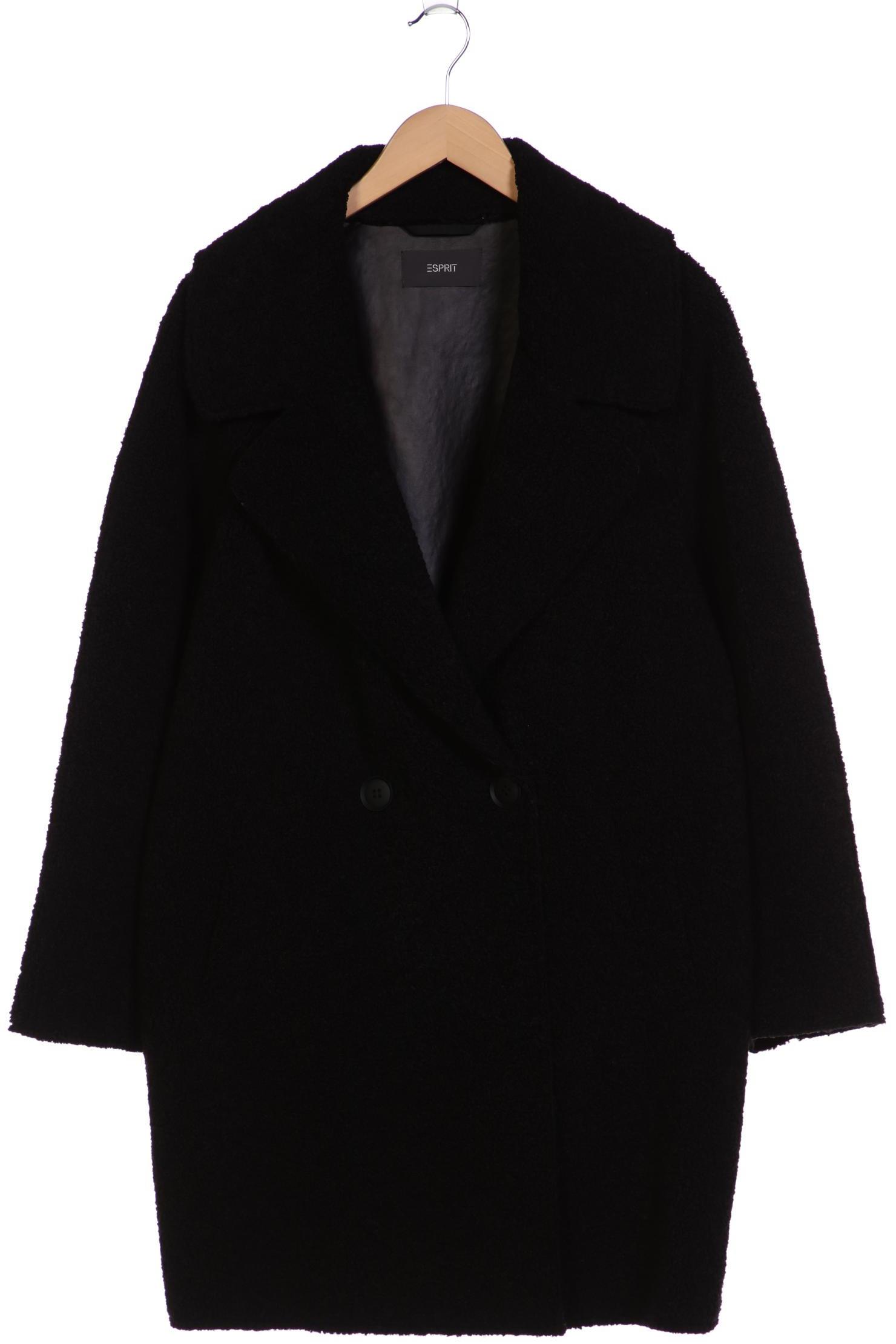 

Esprit Damen Mantel, schwarz, Gr. 44