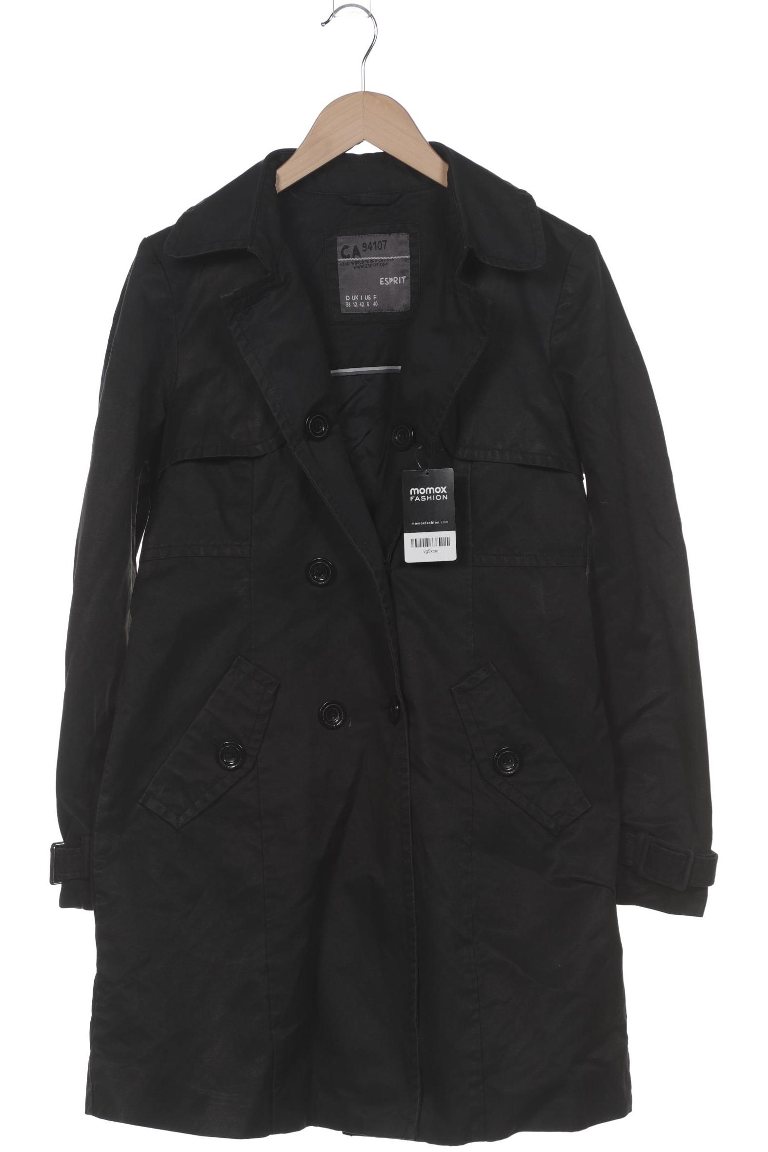 

Esprit Damen Mantel, schwarz, Gr. 38