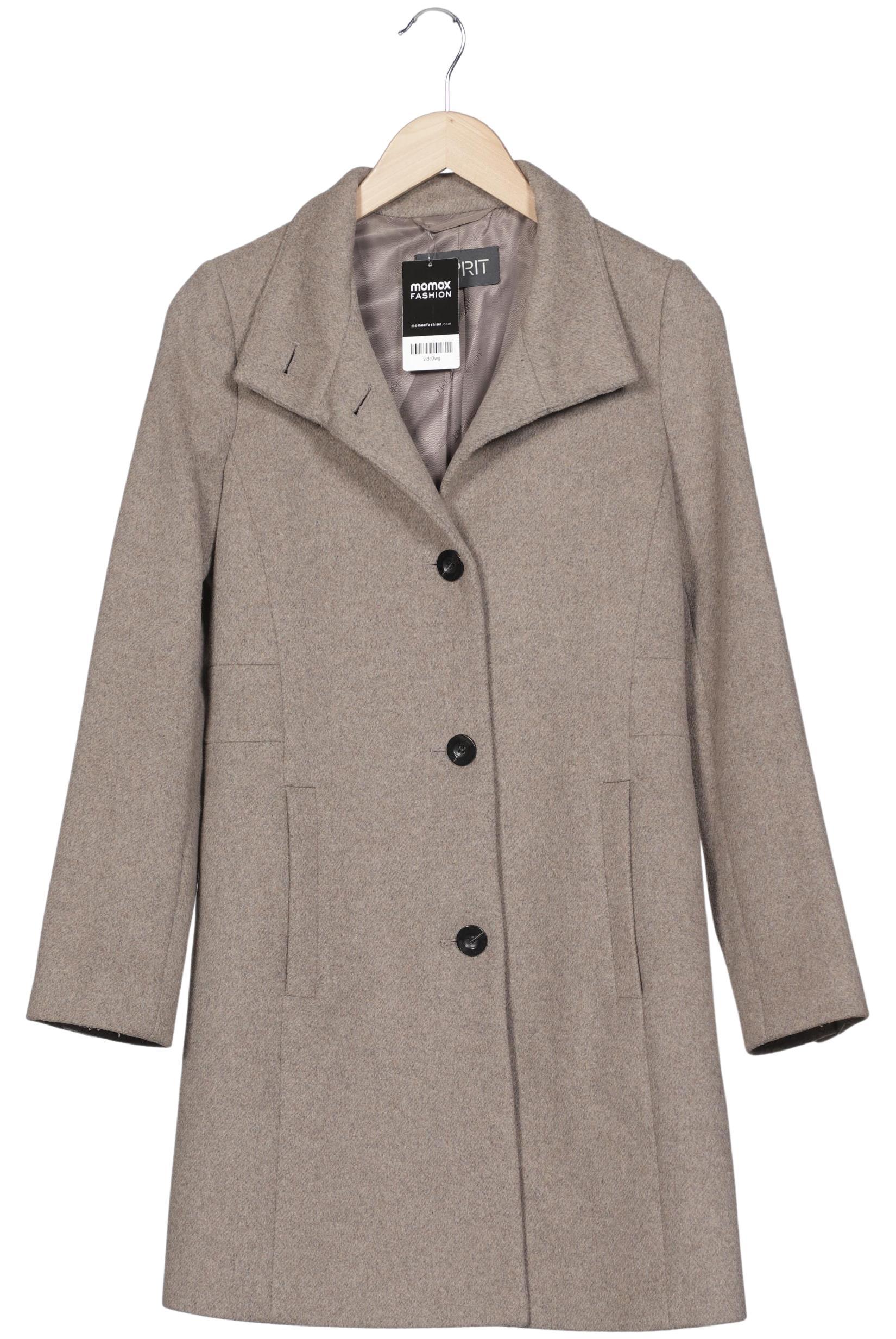 

Esprit Damen Mantel, beige, Gr. 34