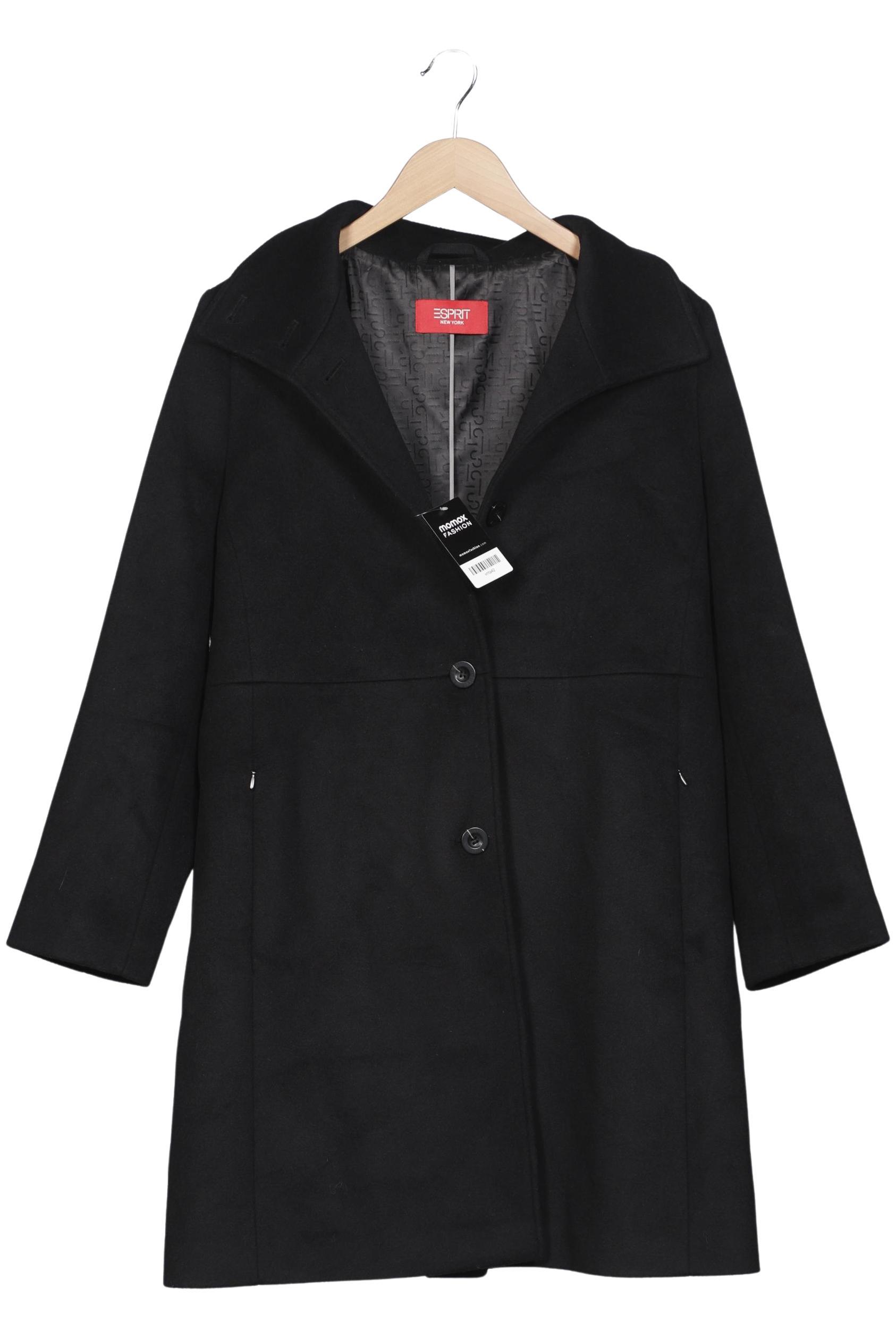 

Esprit Damen Mantel, schwarz, Gr. 44