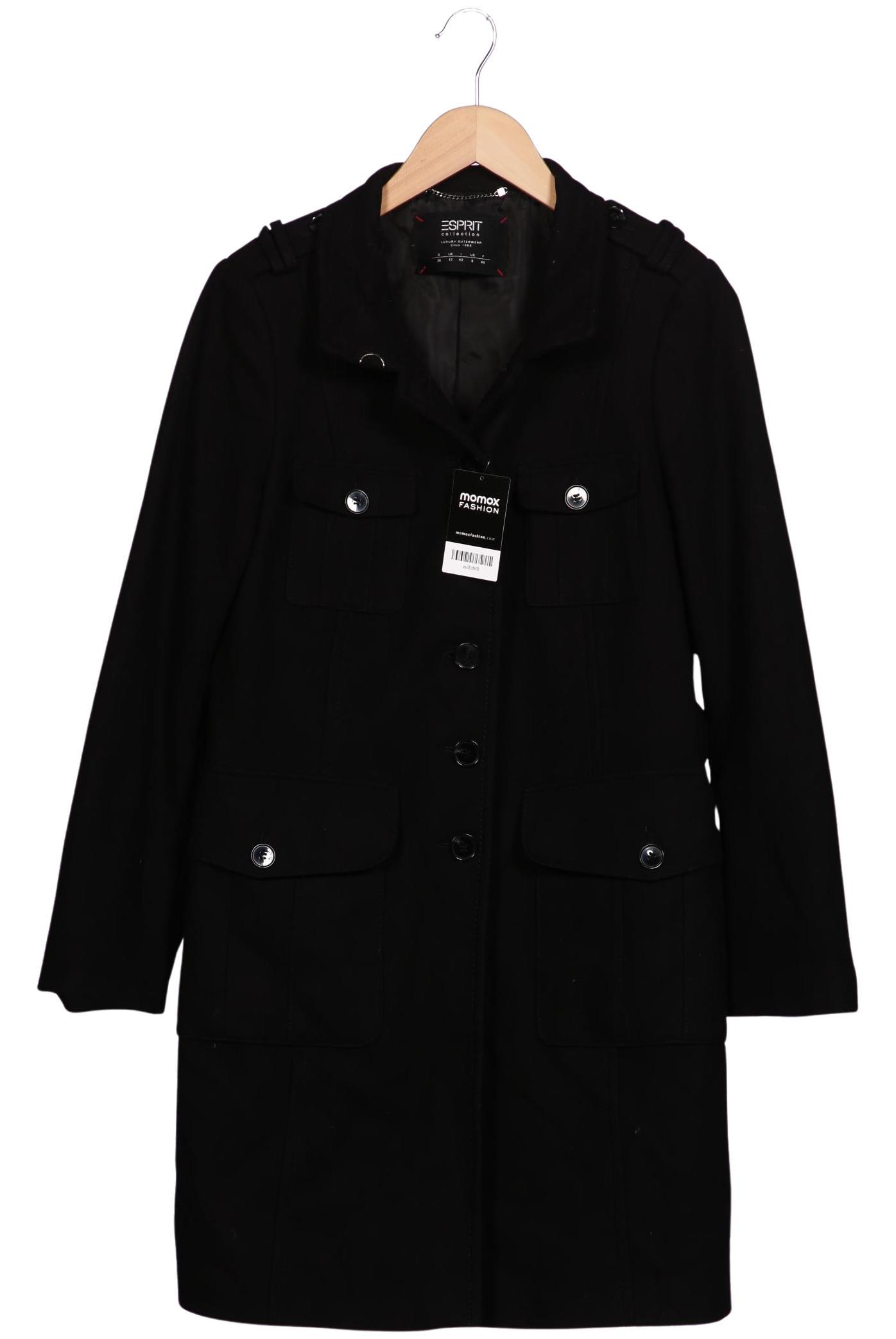 

Esprit Damen Mantel, schwarz, Gr. 38