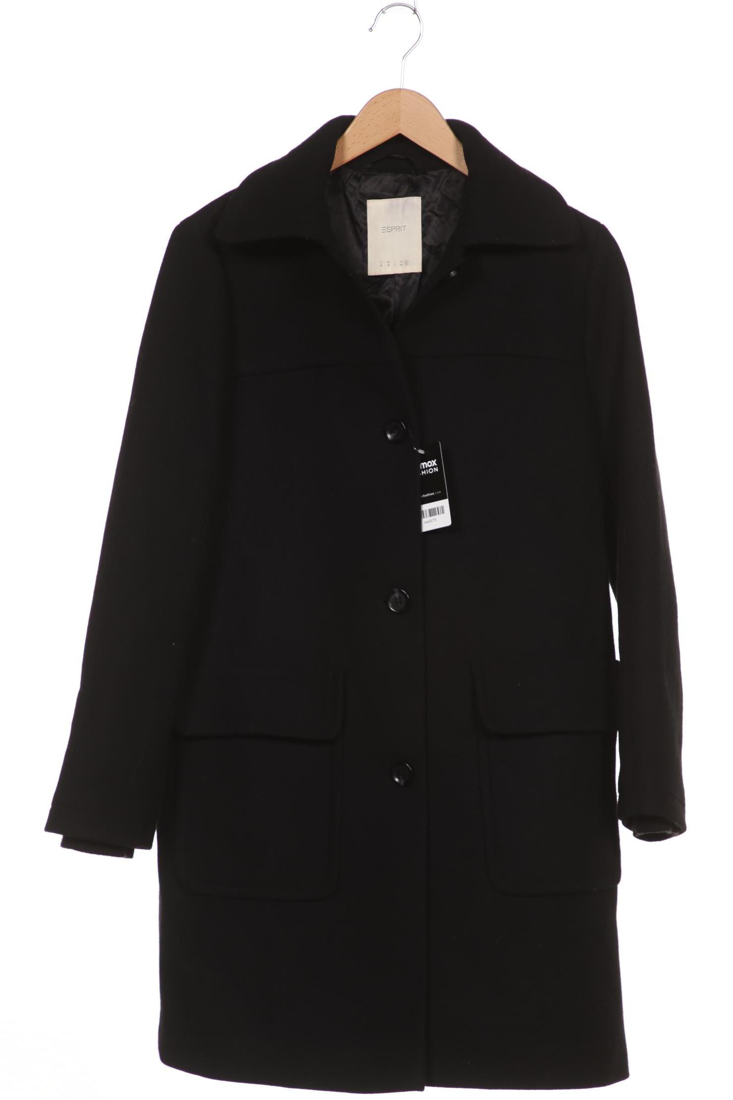 

Esprit Damen Mantel, schwarz, Gr. 38