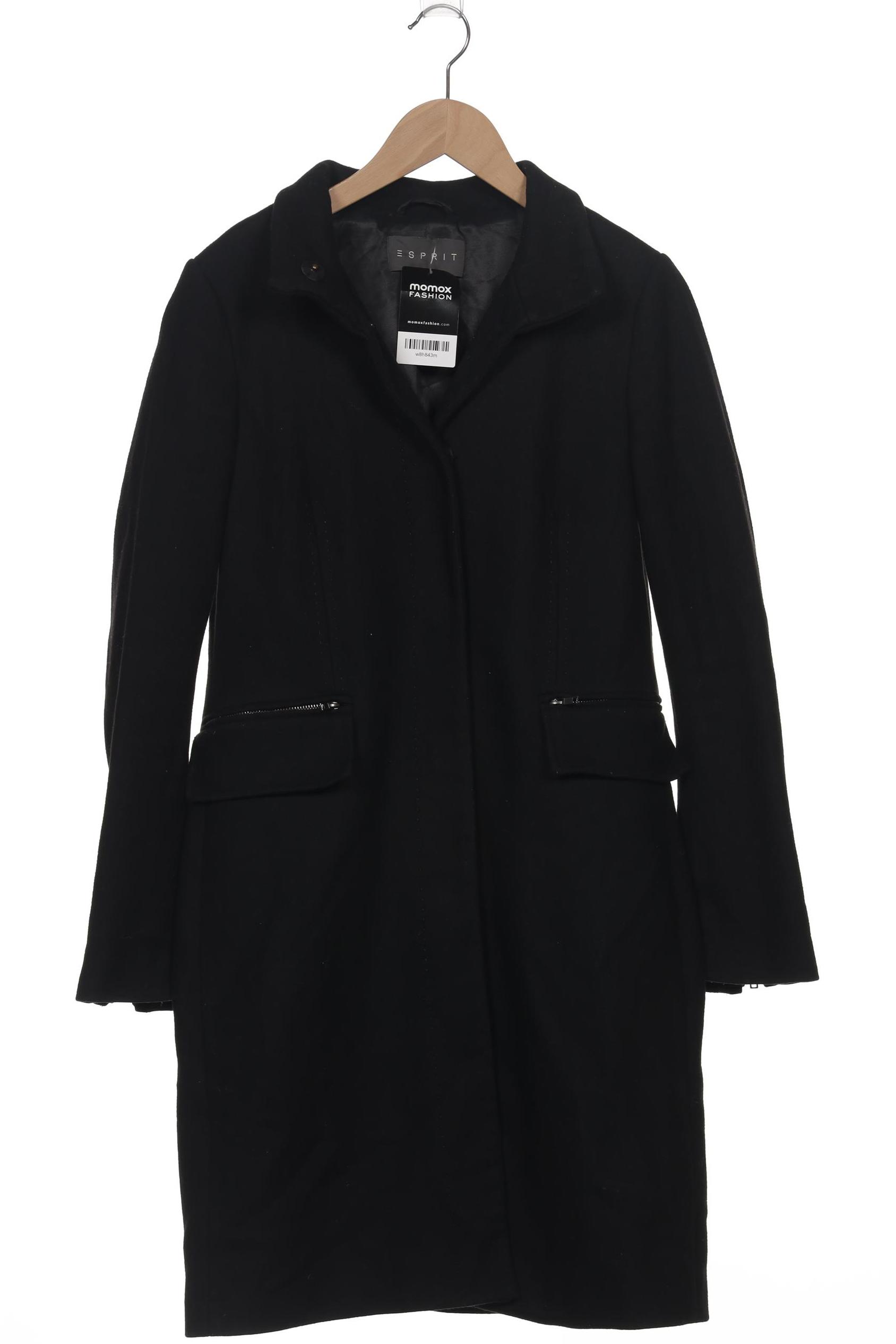 

Esprit Damen Mantel, schwarz, Gr. 36