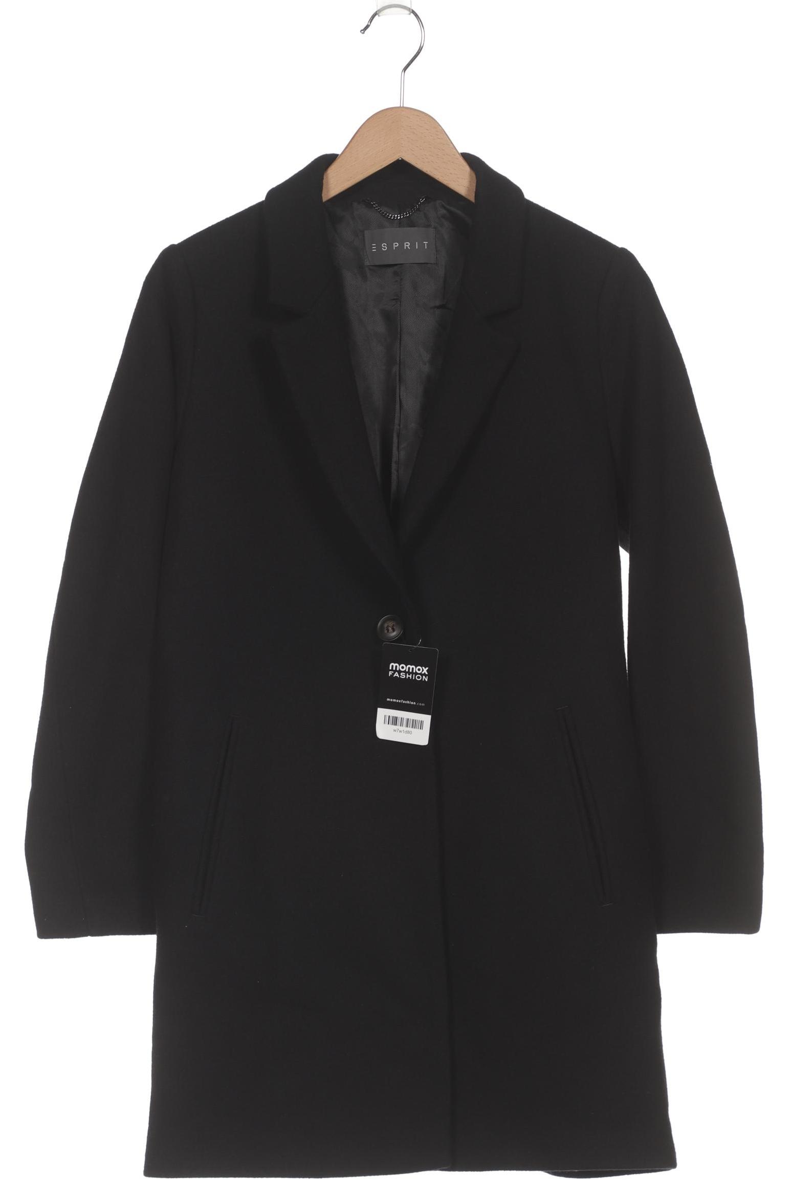 

Esprit Damen Mantel, schwarz, Gr. 38