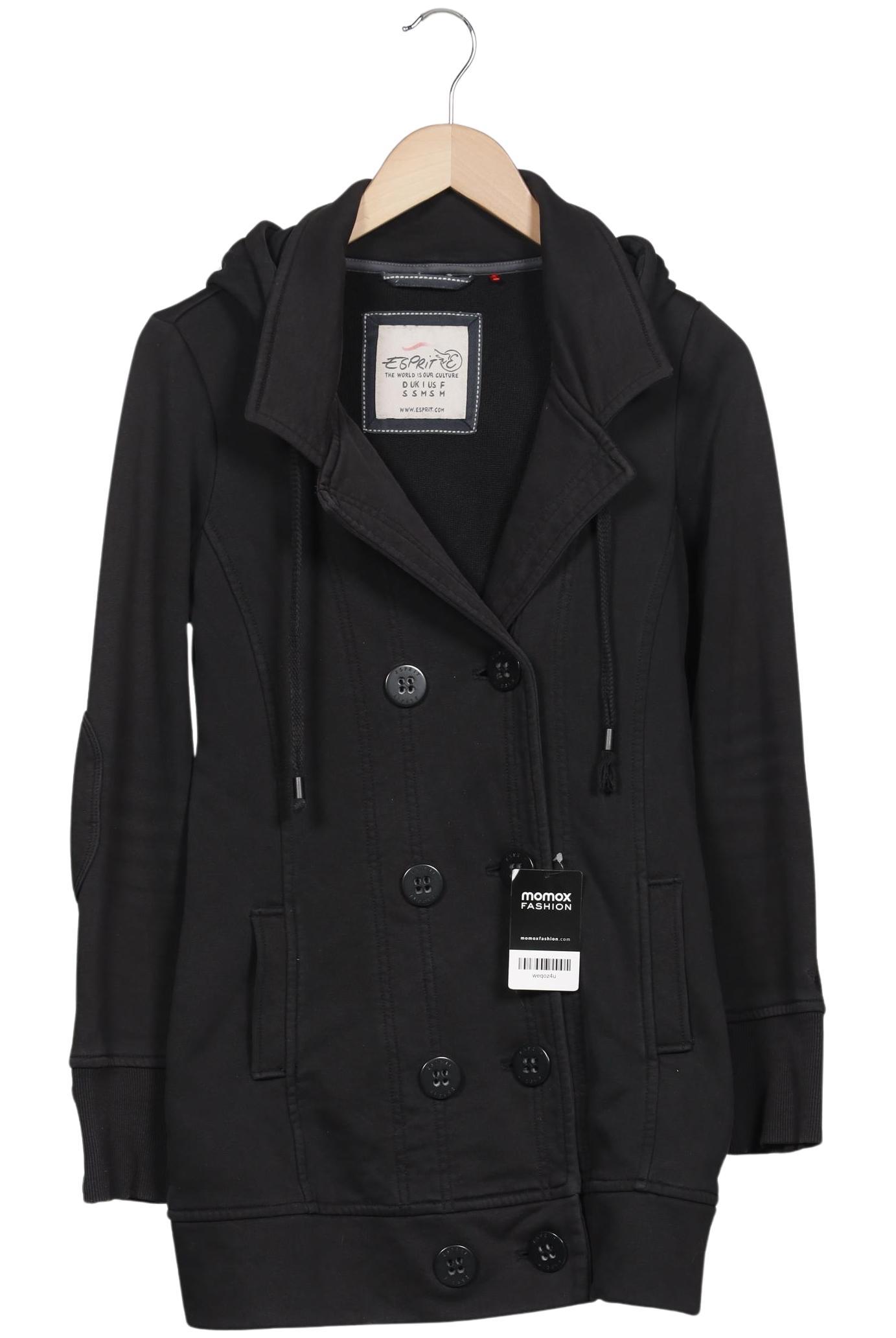 

Esprit Damen Mantel, schwarz, Gr. 36
