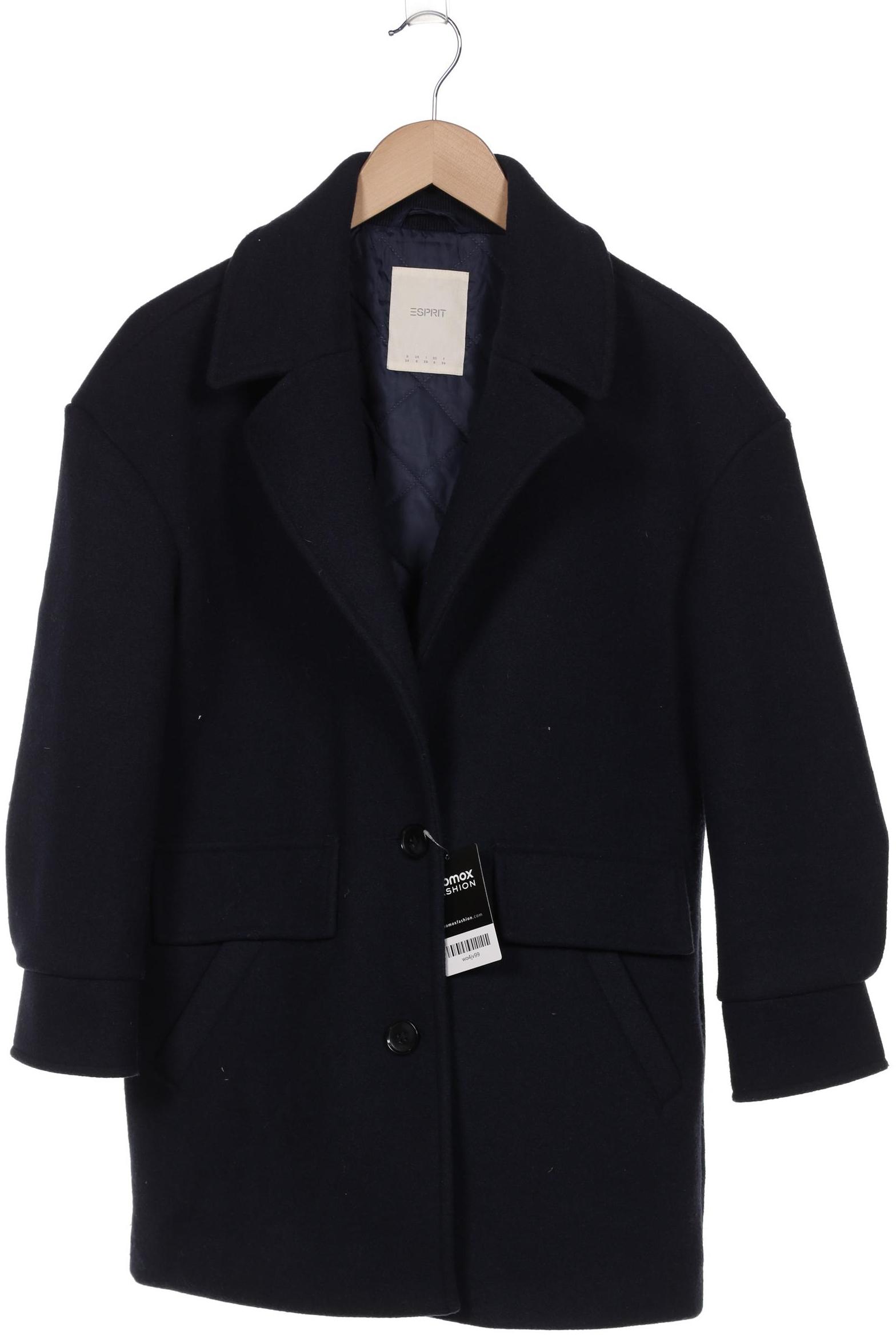 

Esprit Damen Mantel, marineblau, Gr. 34