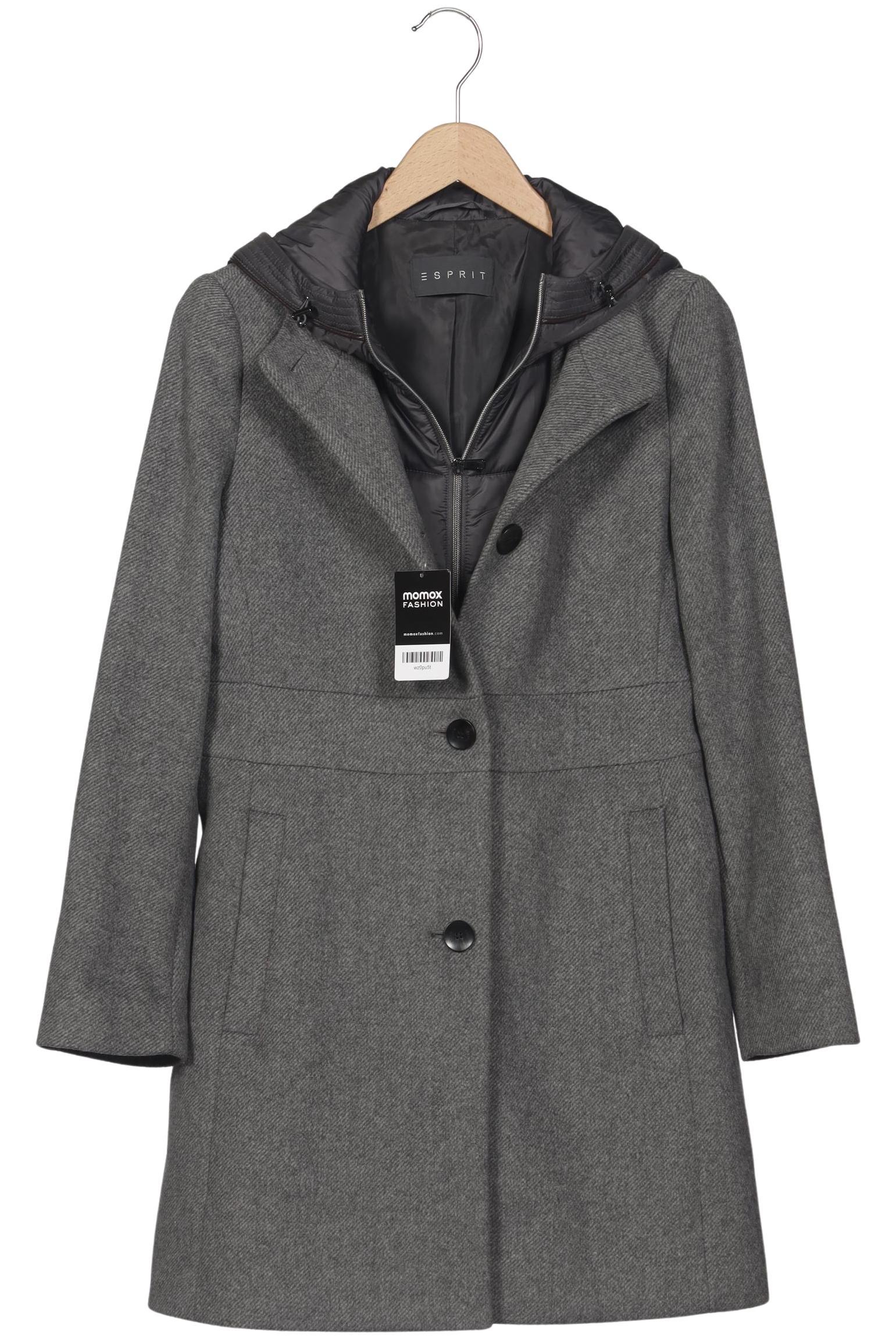 

Esprit Damen Mantel, grau, Gr. 36