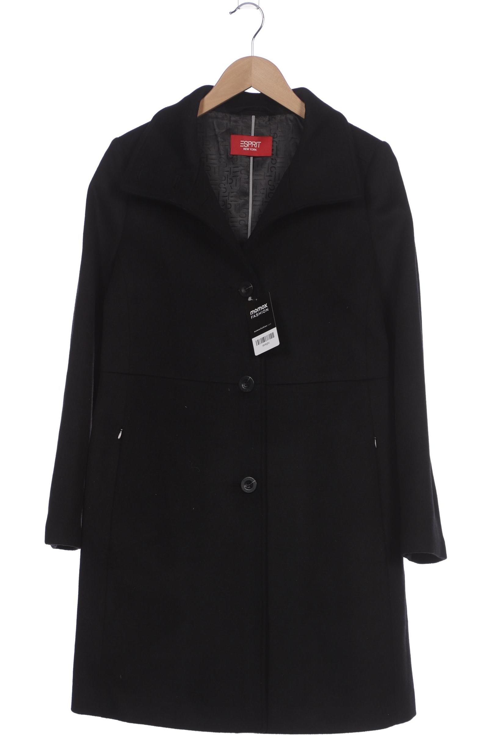 

Esprit Damen Mantel, schwarz, Gr. 38