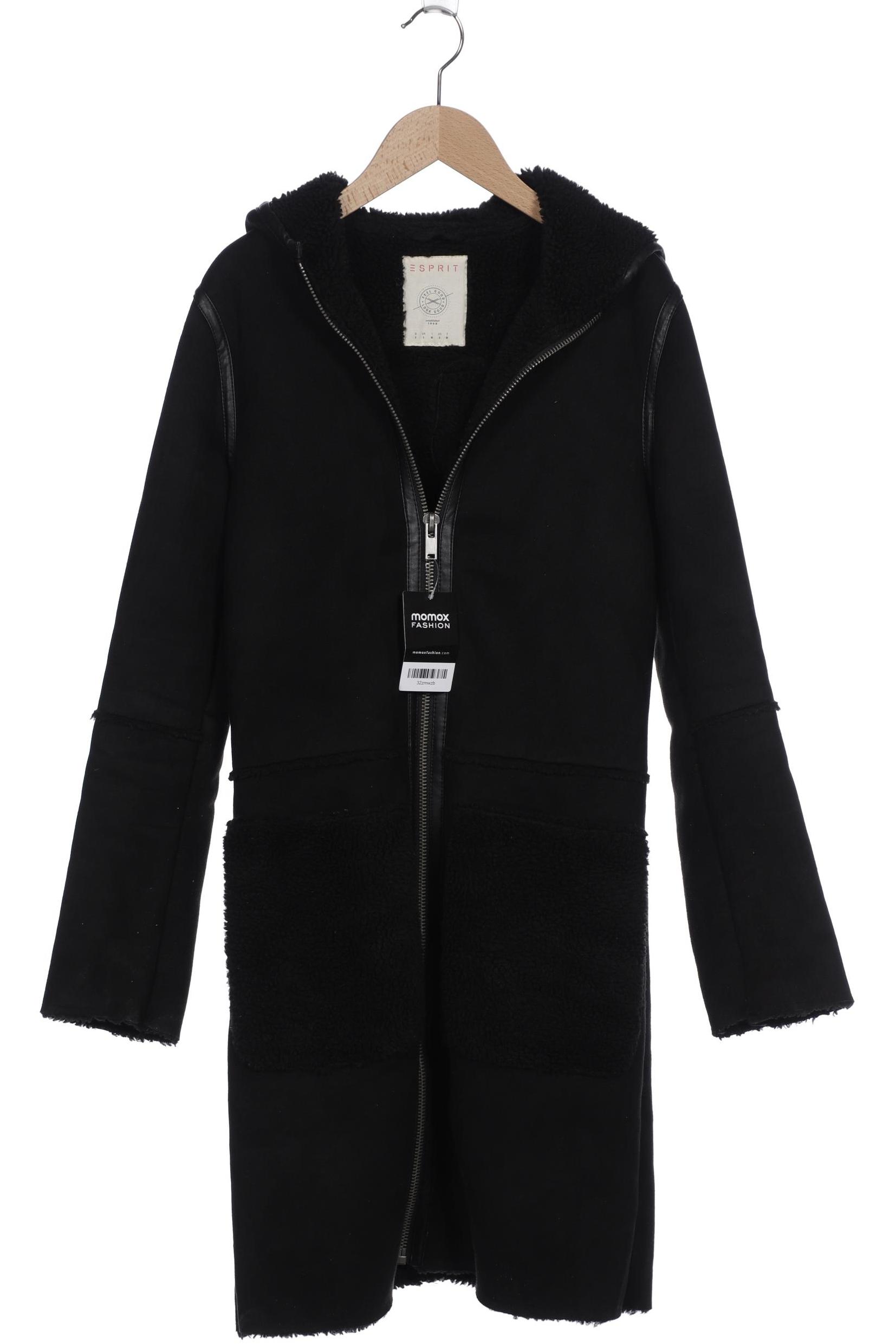 

Esprit Damen Mantel, schwarz, Gr. 36
