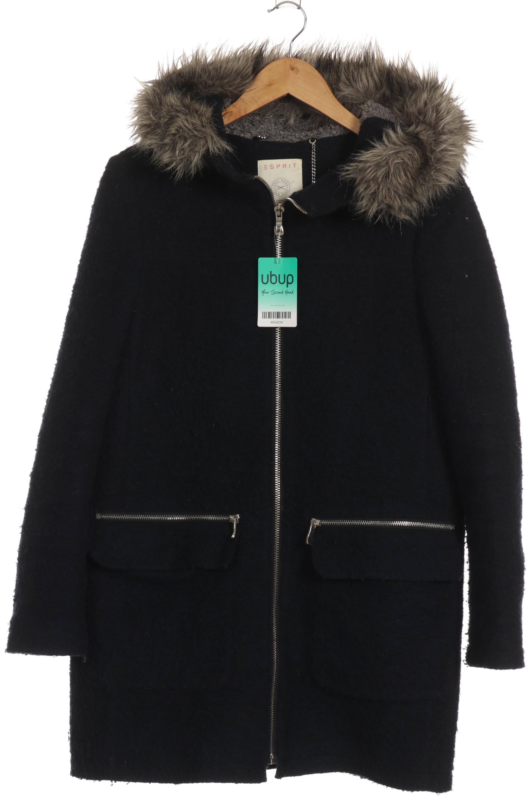 

Esprit Damen Mantel, blau, Gr. 38