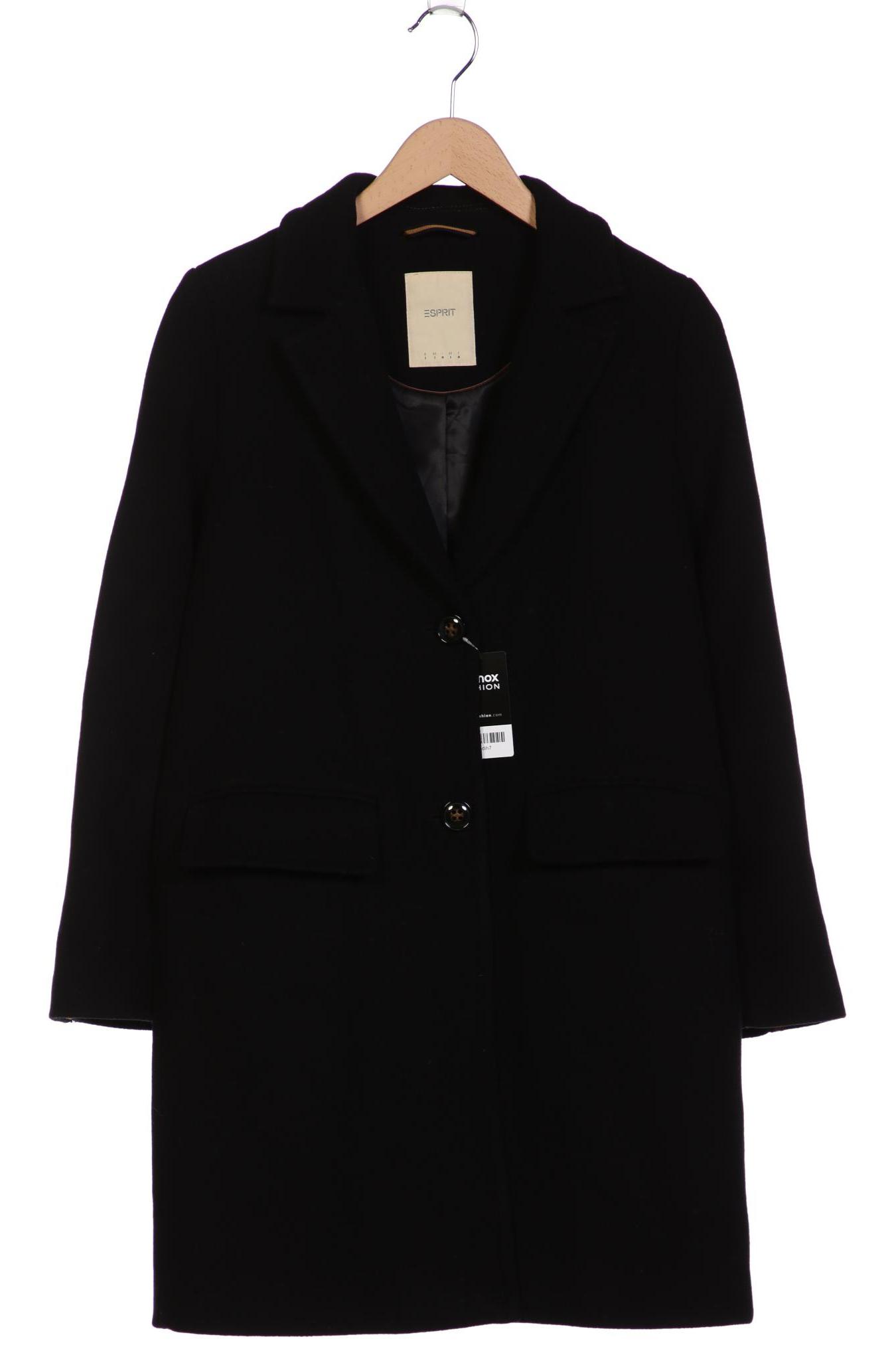 

Esprit Damen Mantel, schwarz, Gr. 36