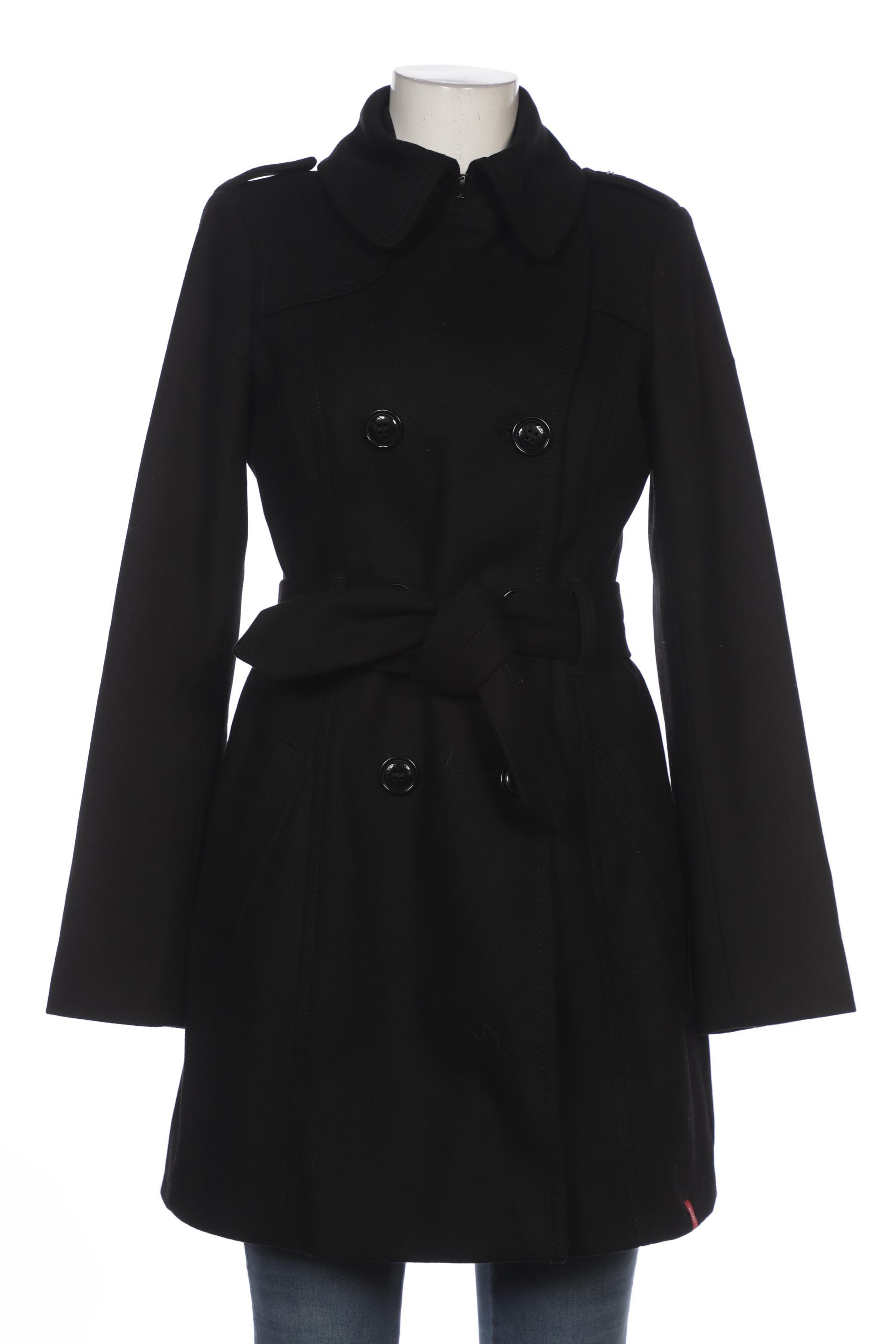 

Esprit Damen Mantel, schwarz, Gr. 38