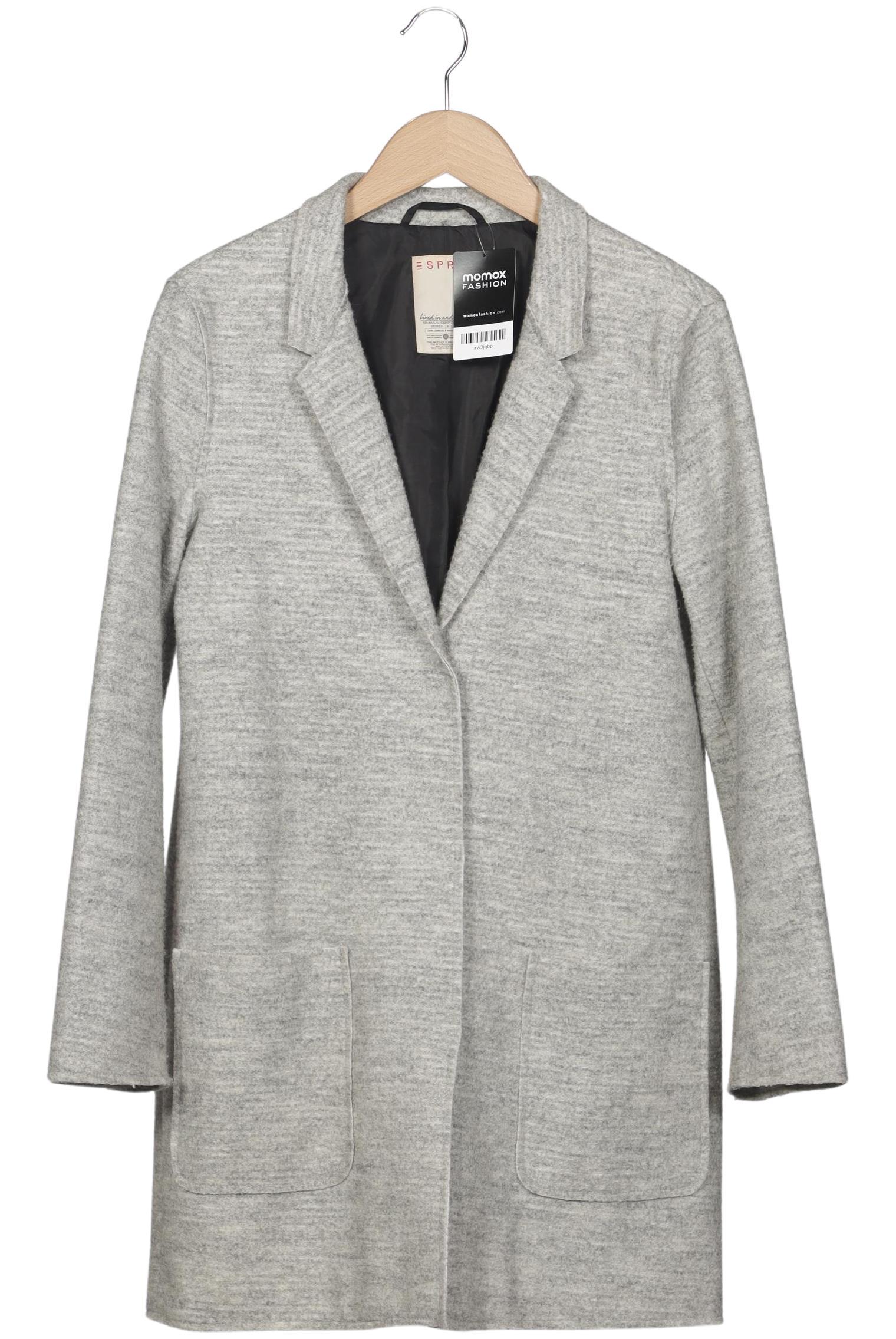 

Esprit Damen Mantel, grau, Gr. 38