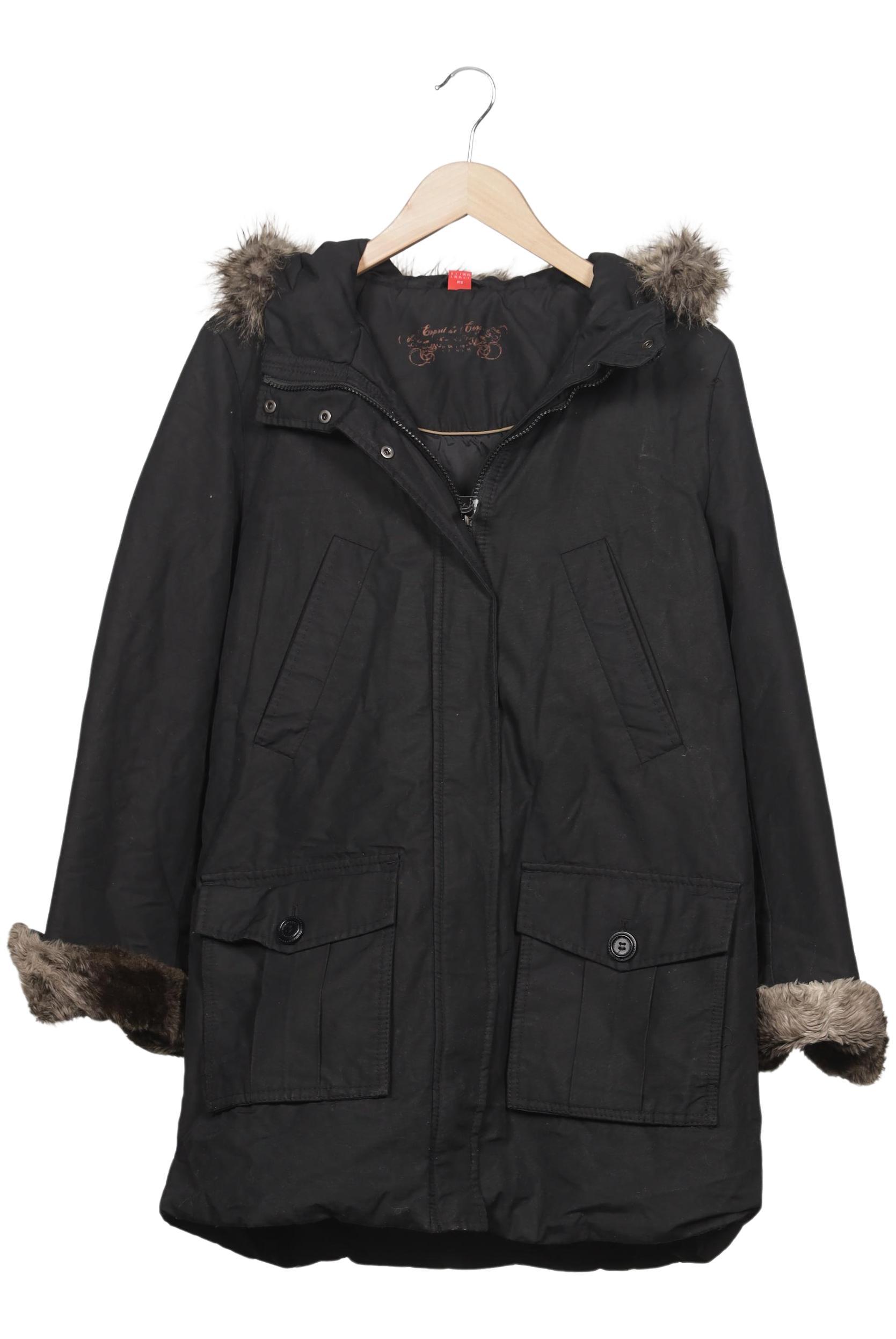 

Esprit Damen Mantel, schwarz, Gr. 42
