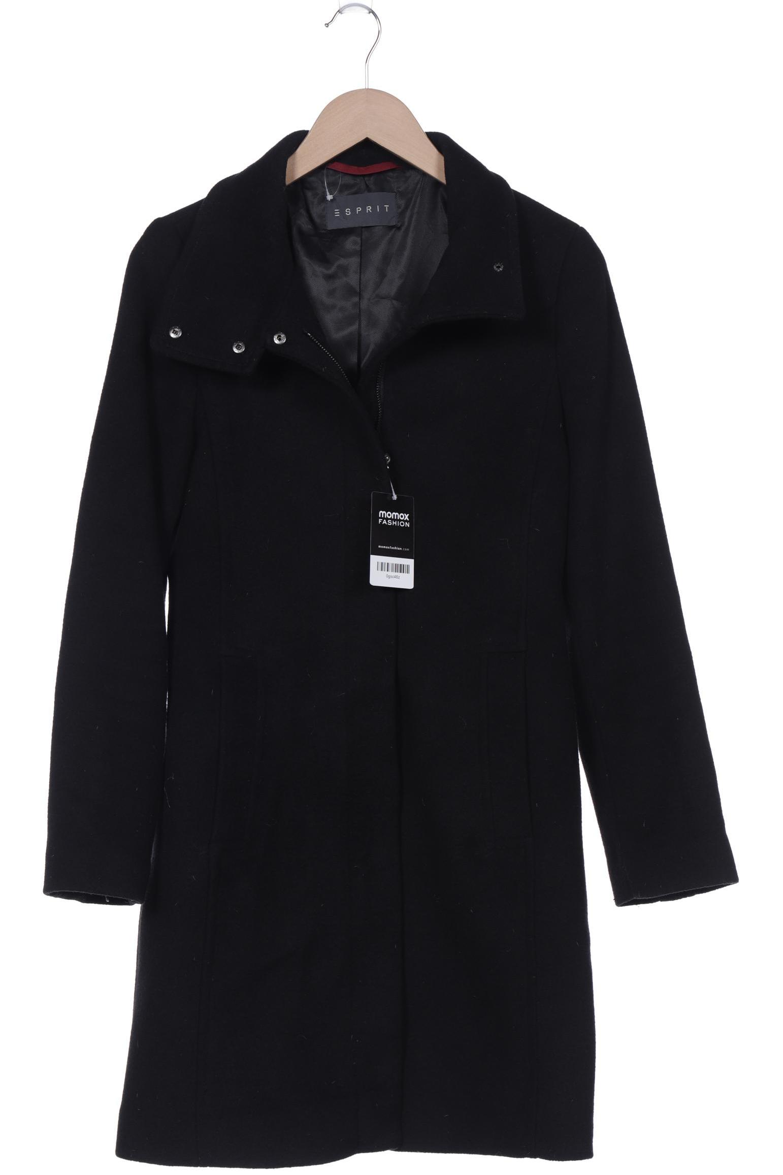 

Esprit Damen Mantel, schwarz, Gr. 34
