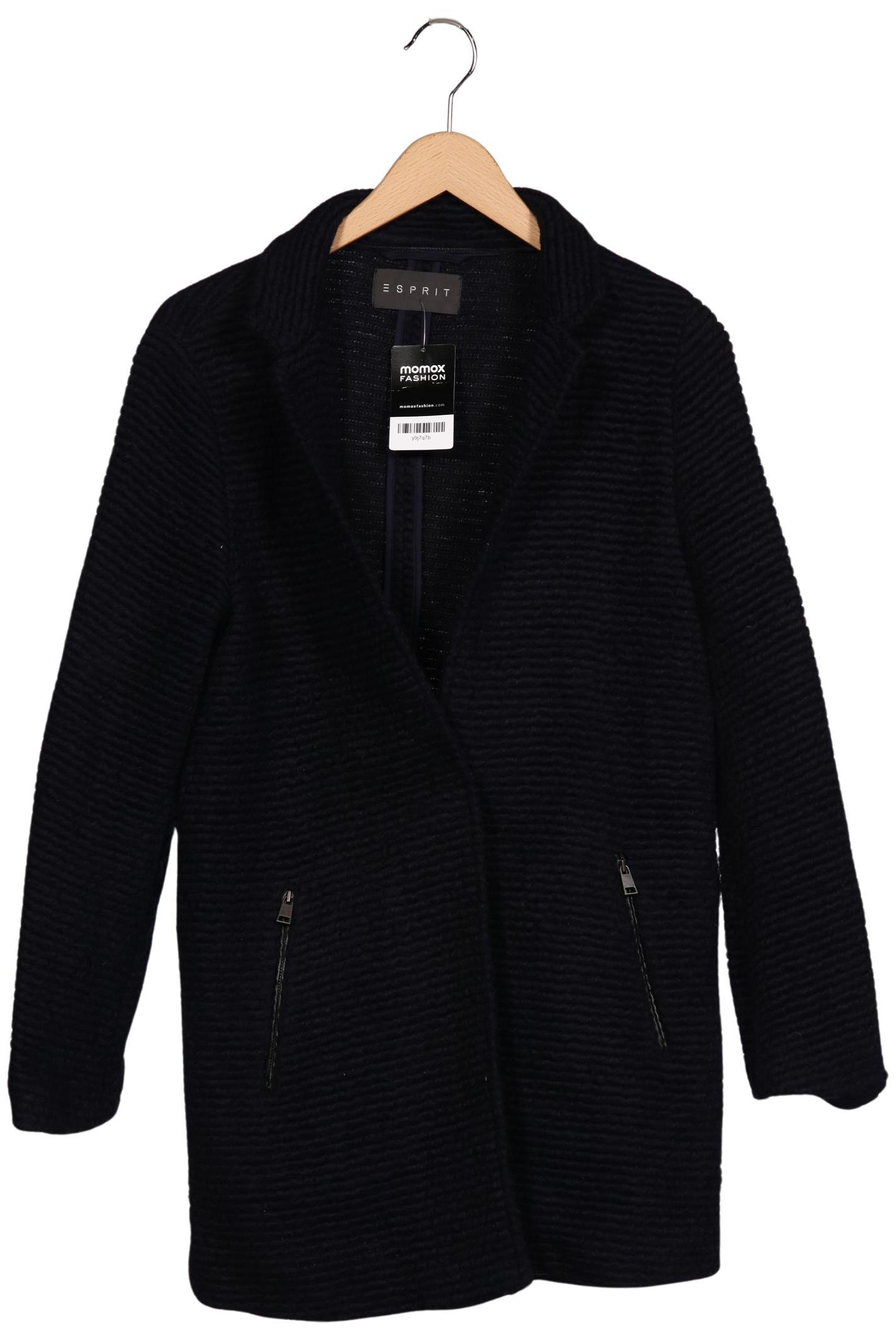 

Esprit Damen Mantel, marineblau, Gr. 34