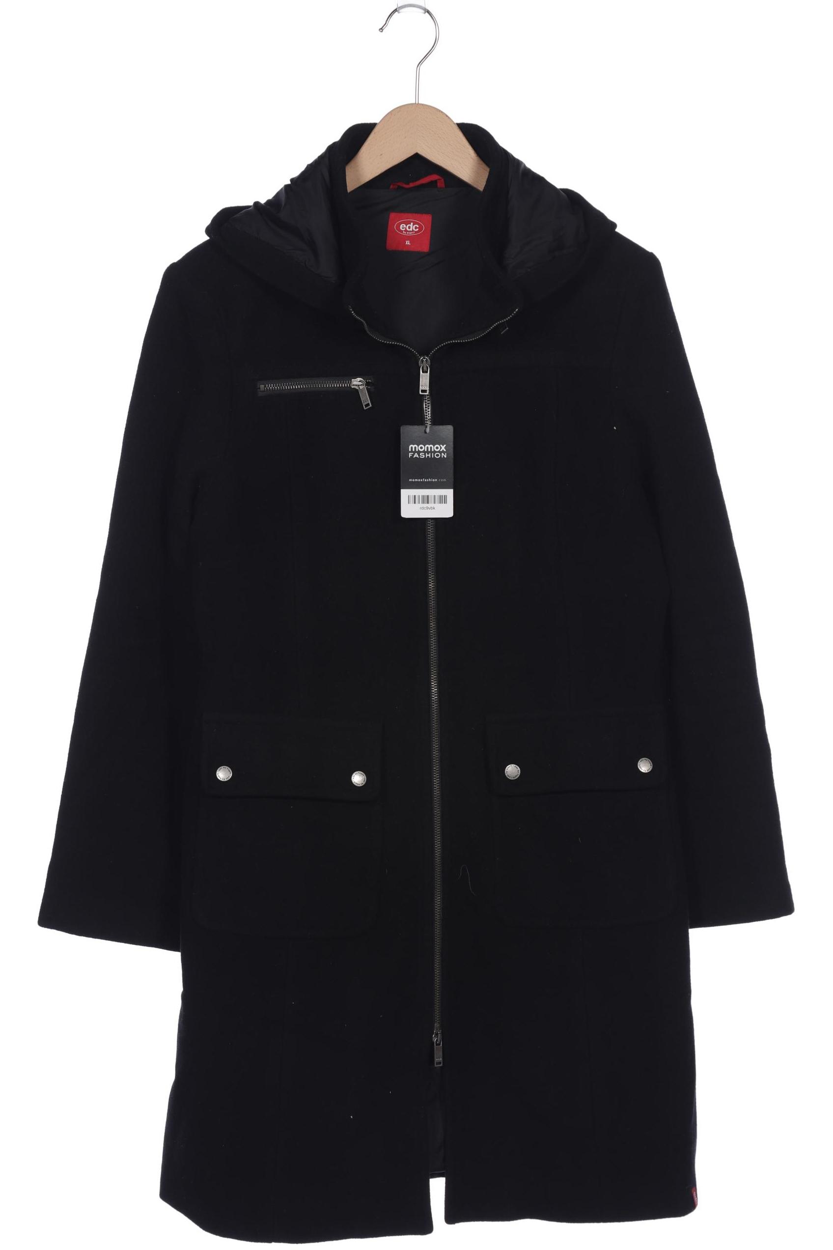 

Esprit Damen Mantel, schwarz, Gr. 44