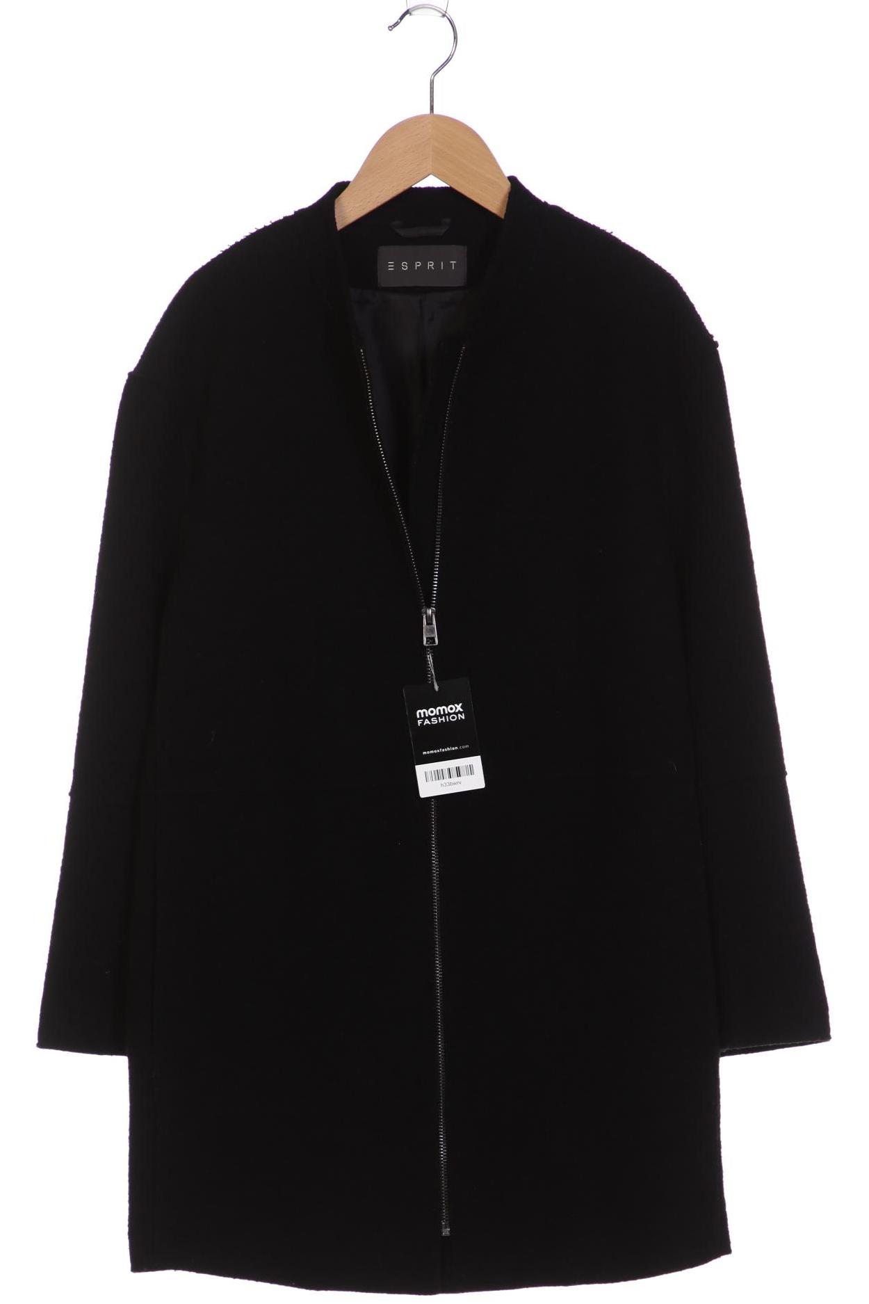 

Esprit Damen Mantel, schwarz, Gr. 34