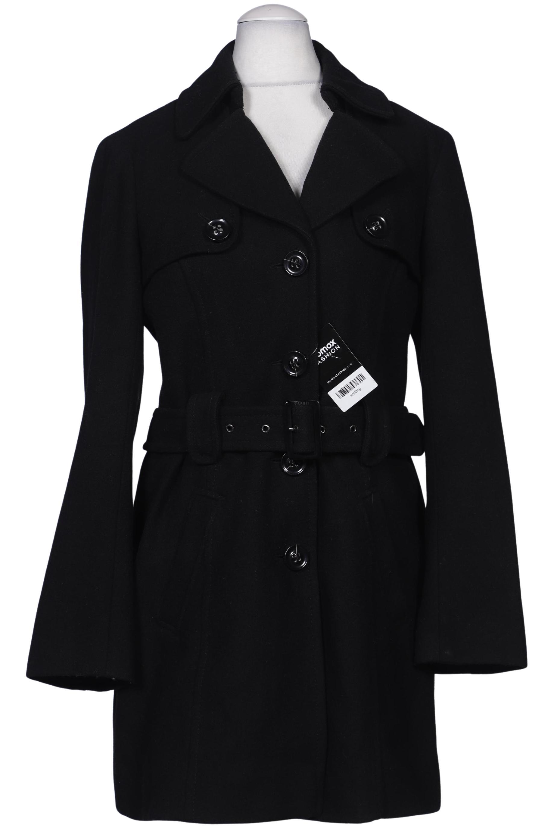 

Esprit Damen Mantel, schwarz, Gr. 38