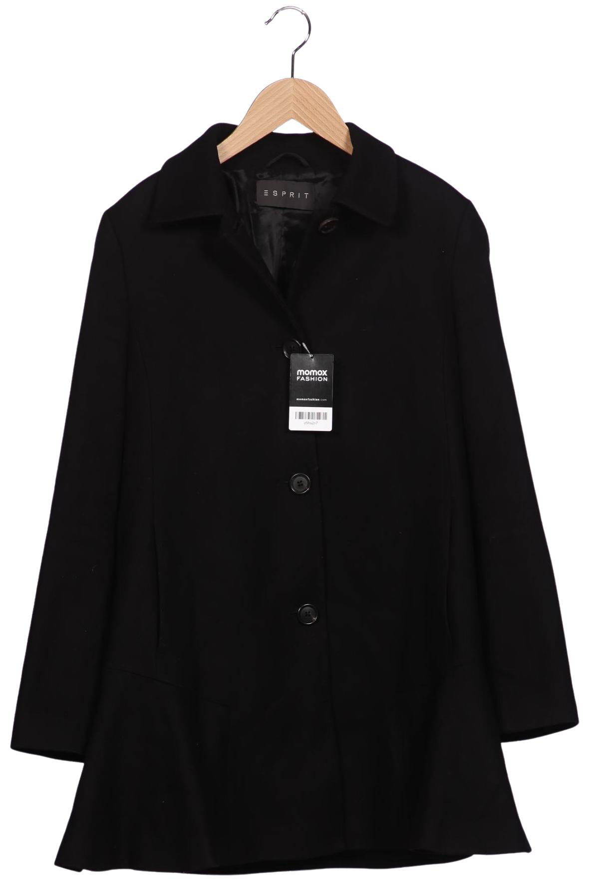 

Esprit Damen Mantel, schwarz, Gr. 36