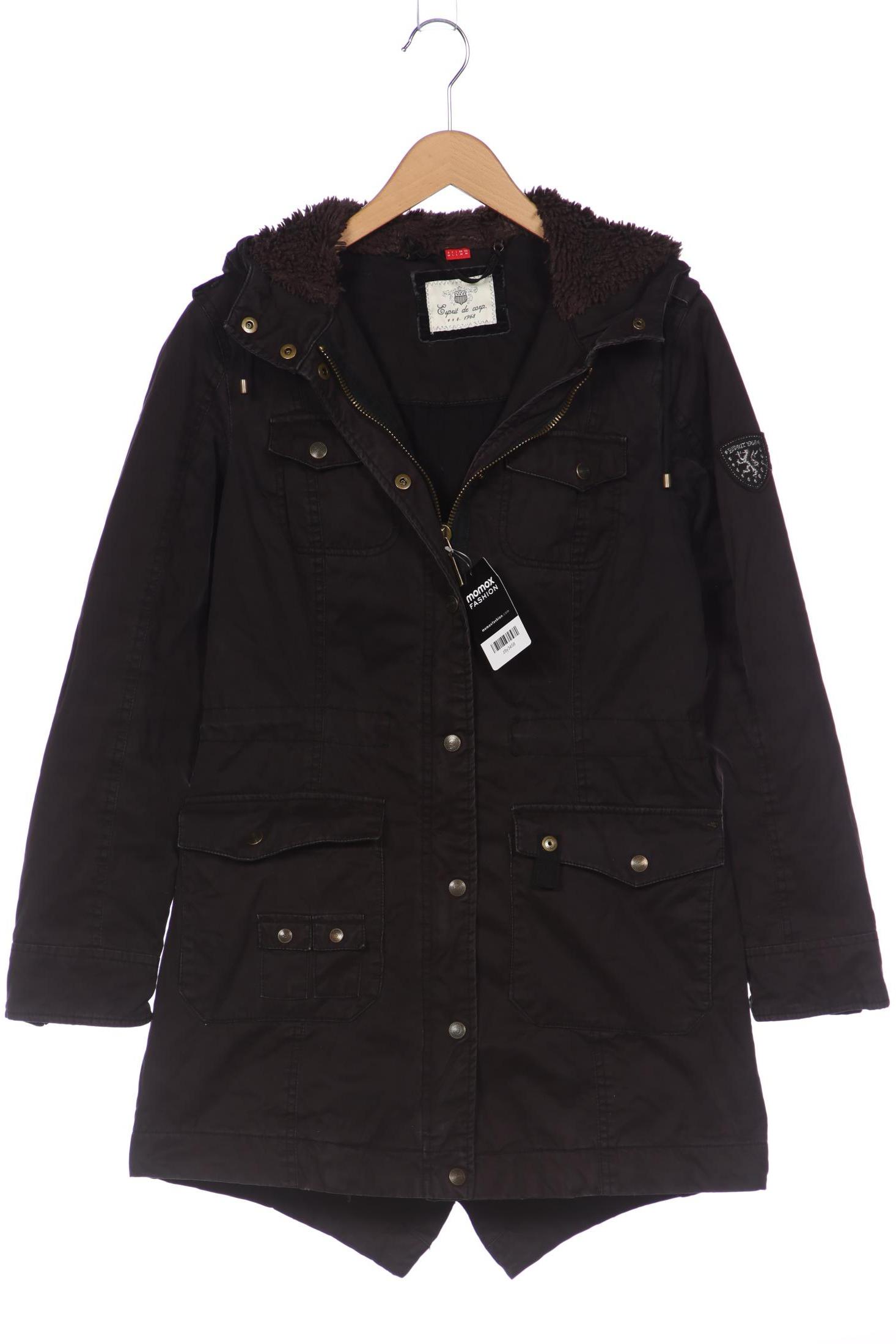 

Esprit Damen Mantel, schwarz, Gr. 38