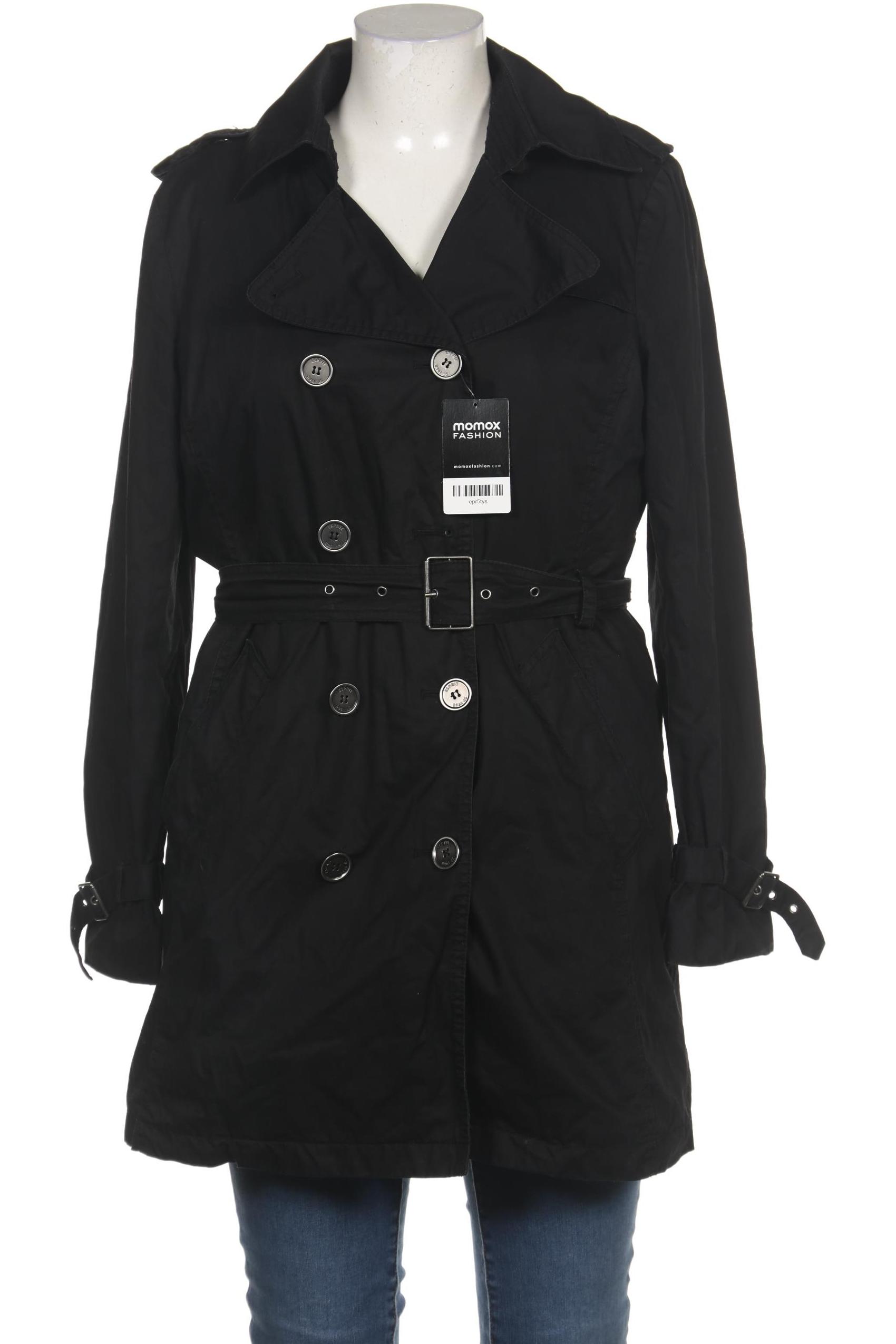 

Esprit Damen Mantel, schwarz, Gr. 38