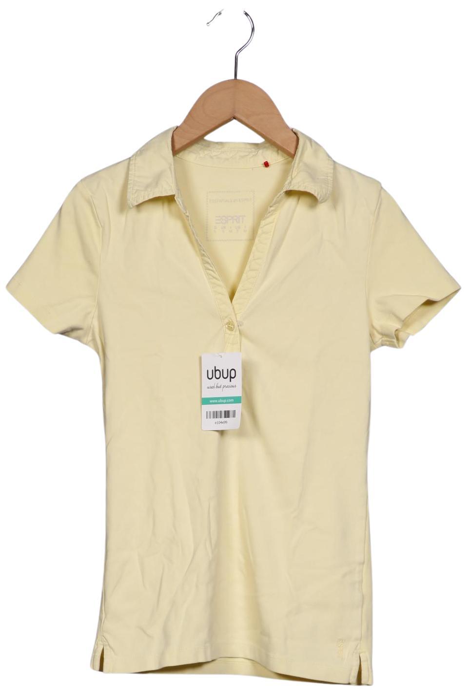 

Esprit Damen Poloshirt, gelb, Gr. 36