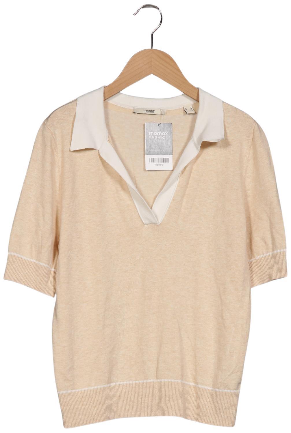 

Esprit Damen Poloshirt, beige, Gr. 38